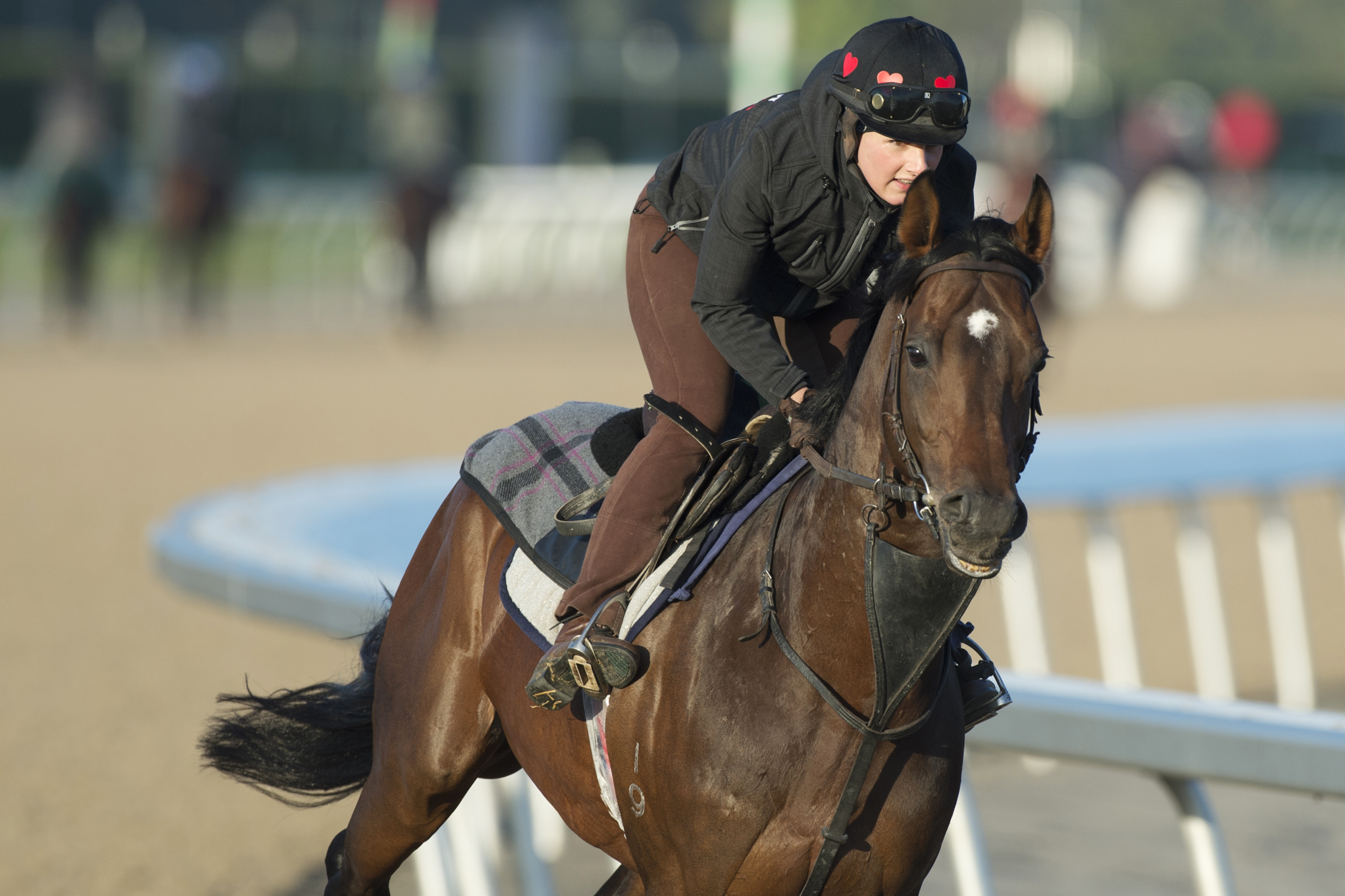 Protectionist trains at Woodbine on Oct. 12