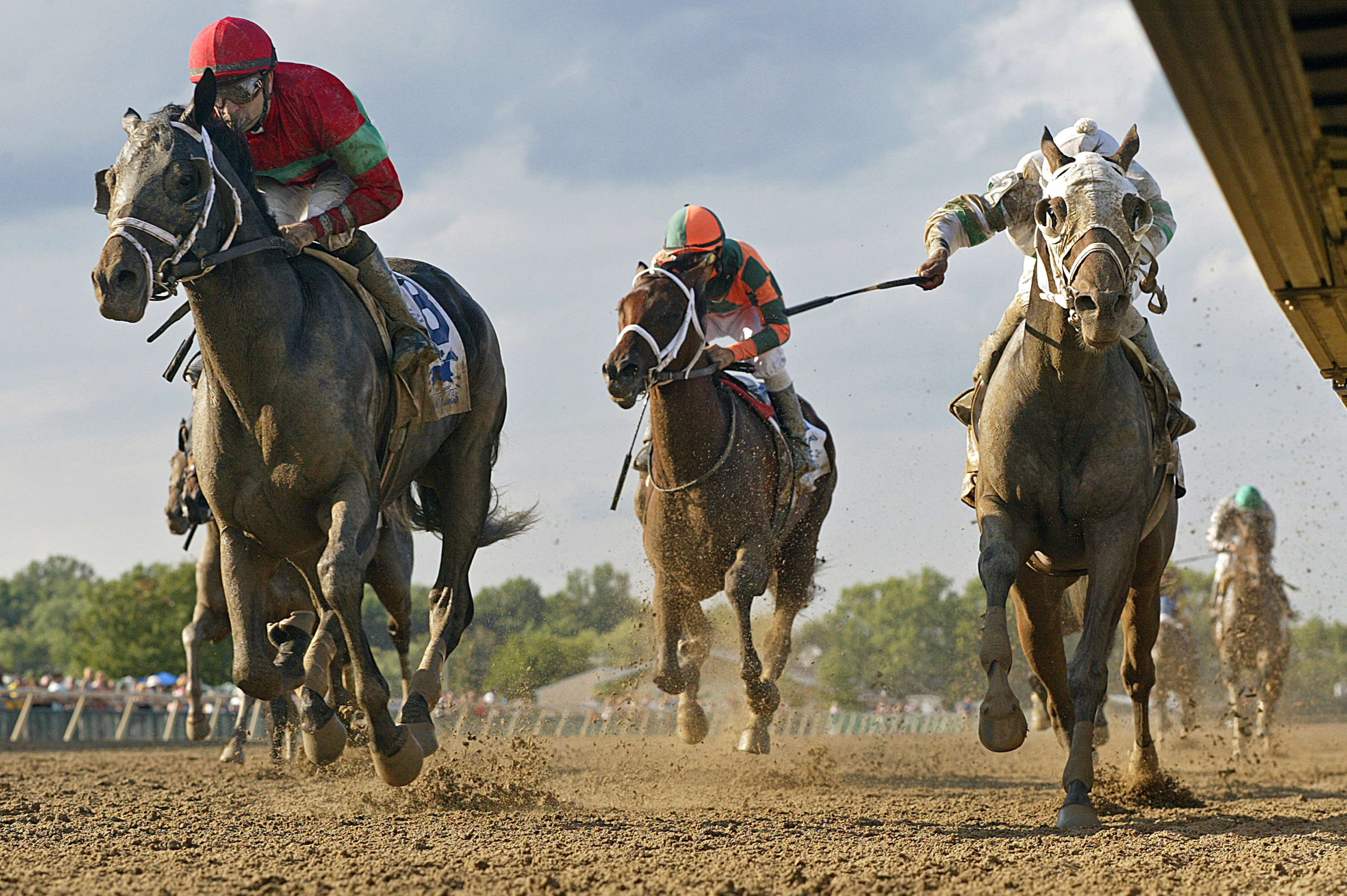 Albano finishes third in the Smarty Jones