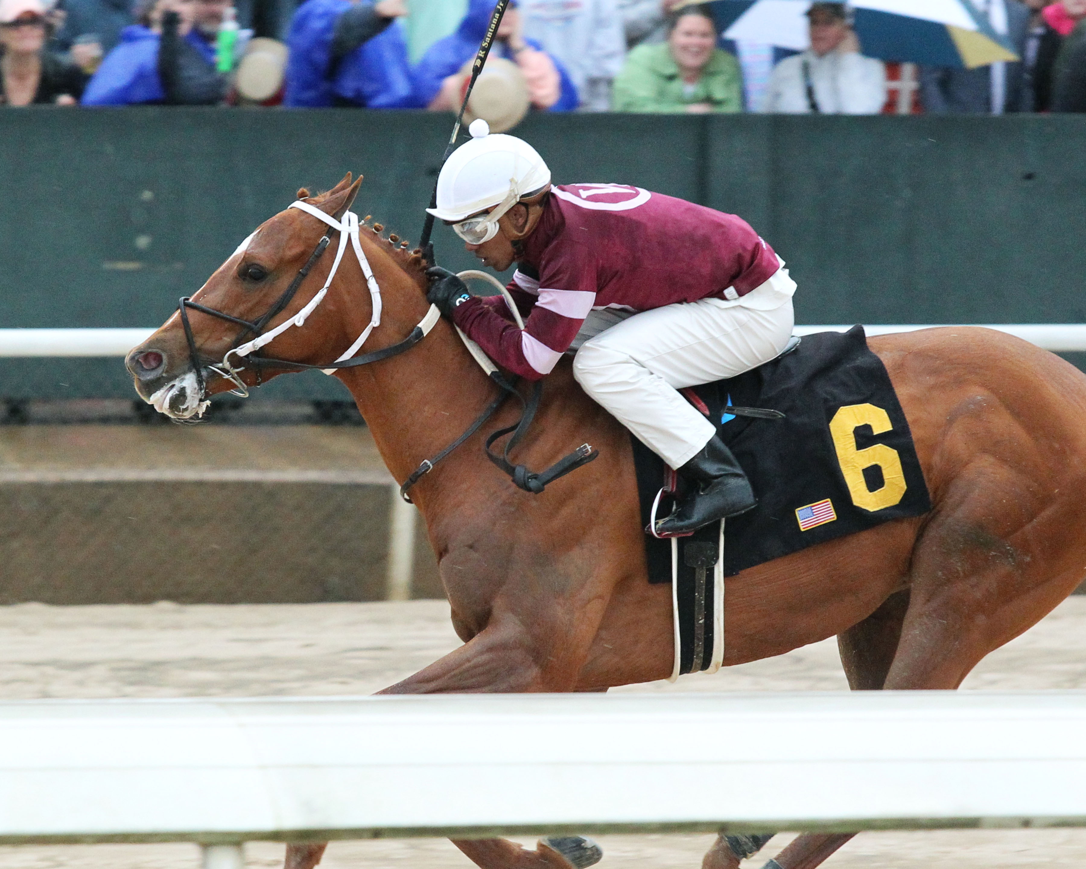 Pyron wins an Oaklawn allowance on 4.13.19