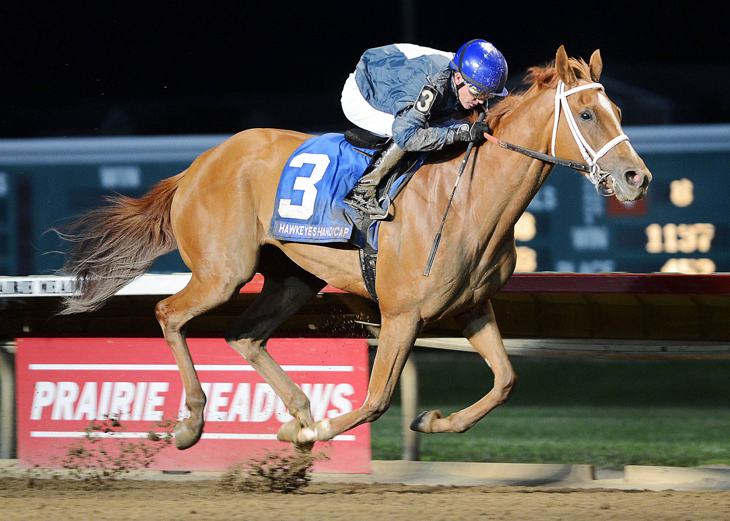 Queen Lilly Kay wins the 2013 Hawkeye Handicap