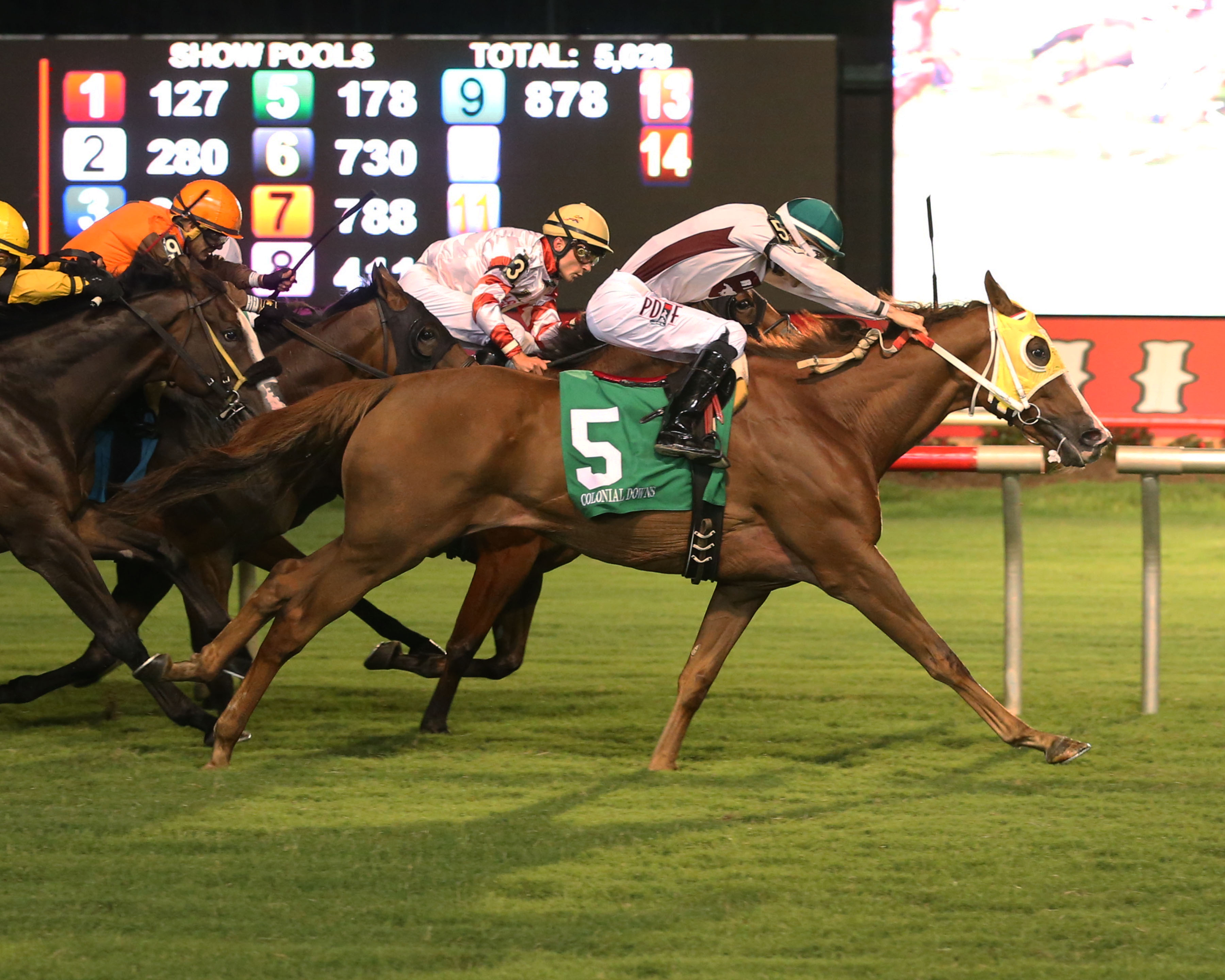 Redeemed Gentleman wins the 2019 Old Nelson Stakes (starter handicap)