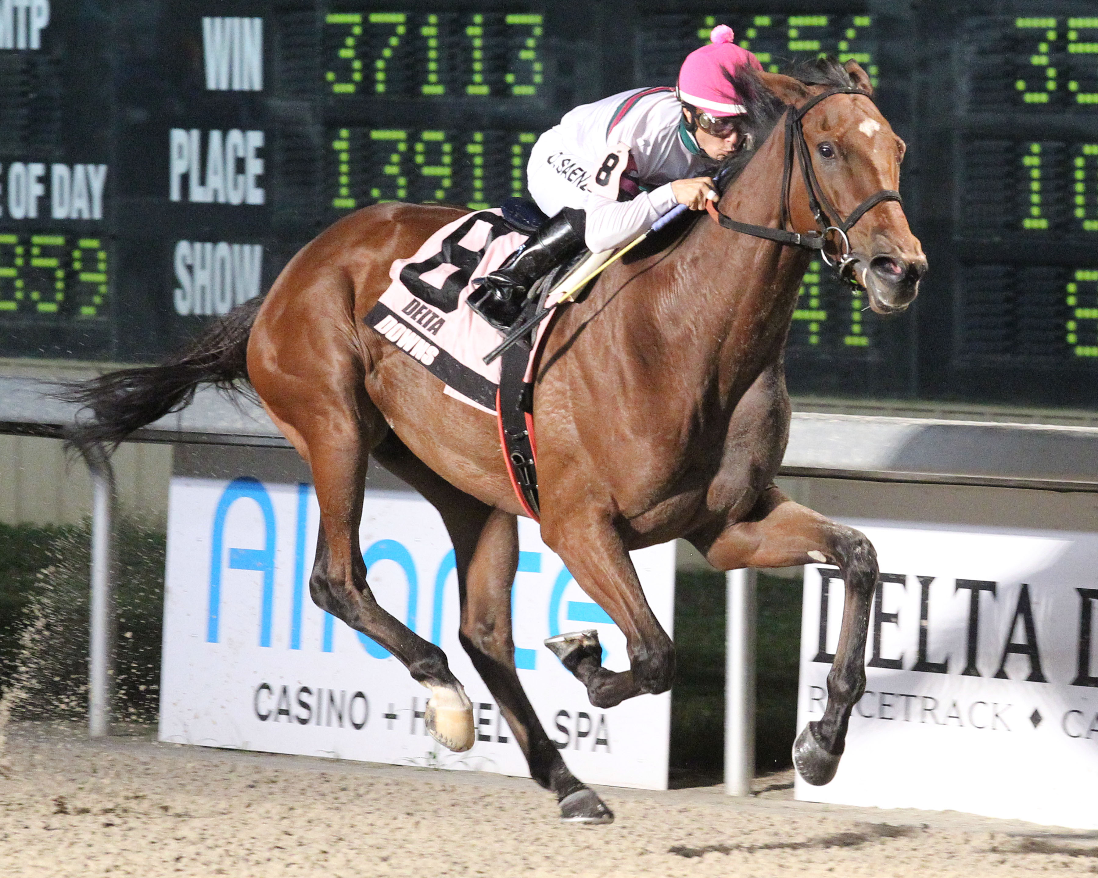 Testing One Two wins Louisiana Jewel