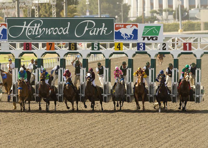 Hollywood Park gate