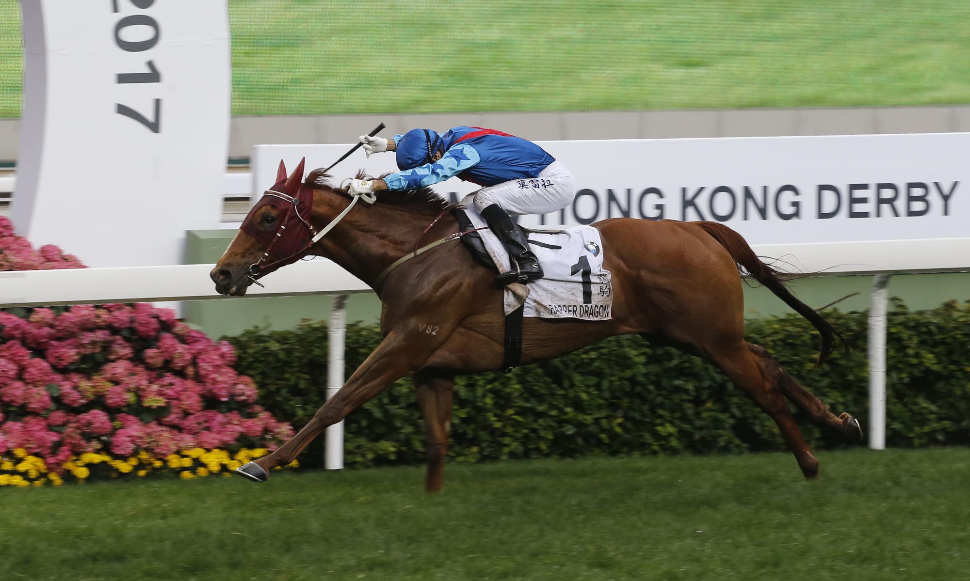 Rapper_Dragon_wins_2017_BMW_Hong_Kong_Derby_HKJC