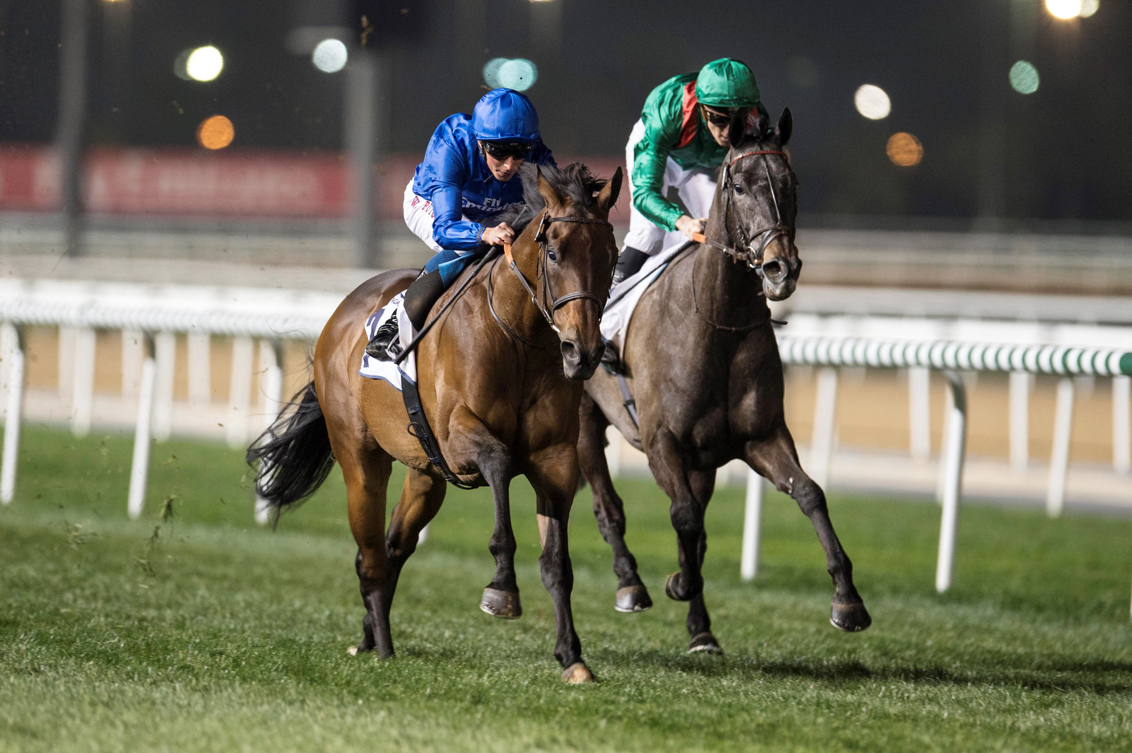 Rare Rhythm wins the Nad Al Sheba Trophy