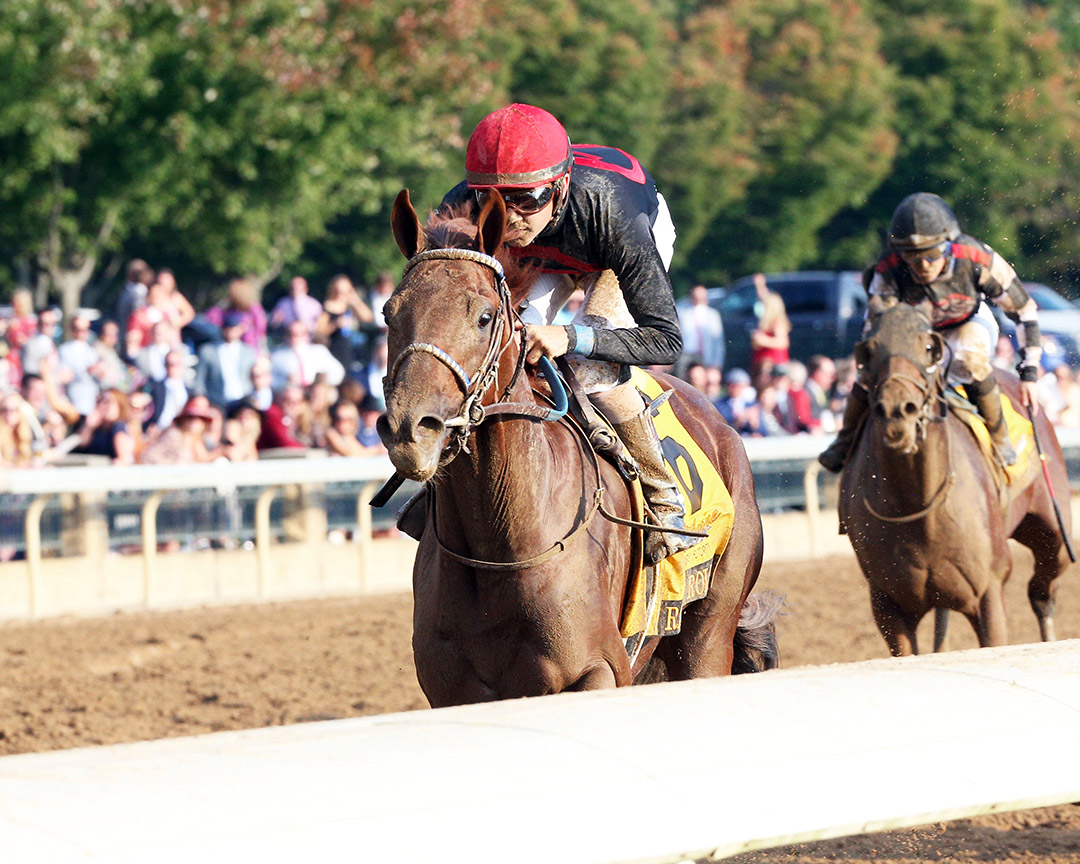 Rattle N Roll wins the 2021 Breeders' Futurity at Keeneland