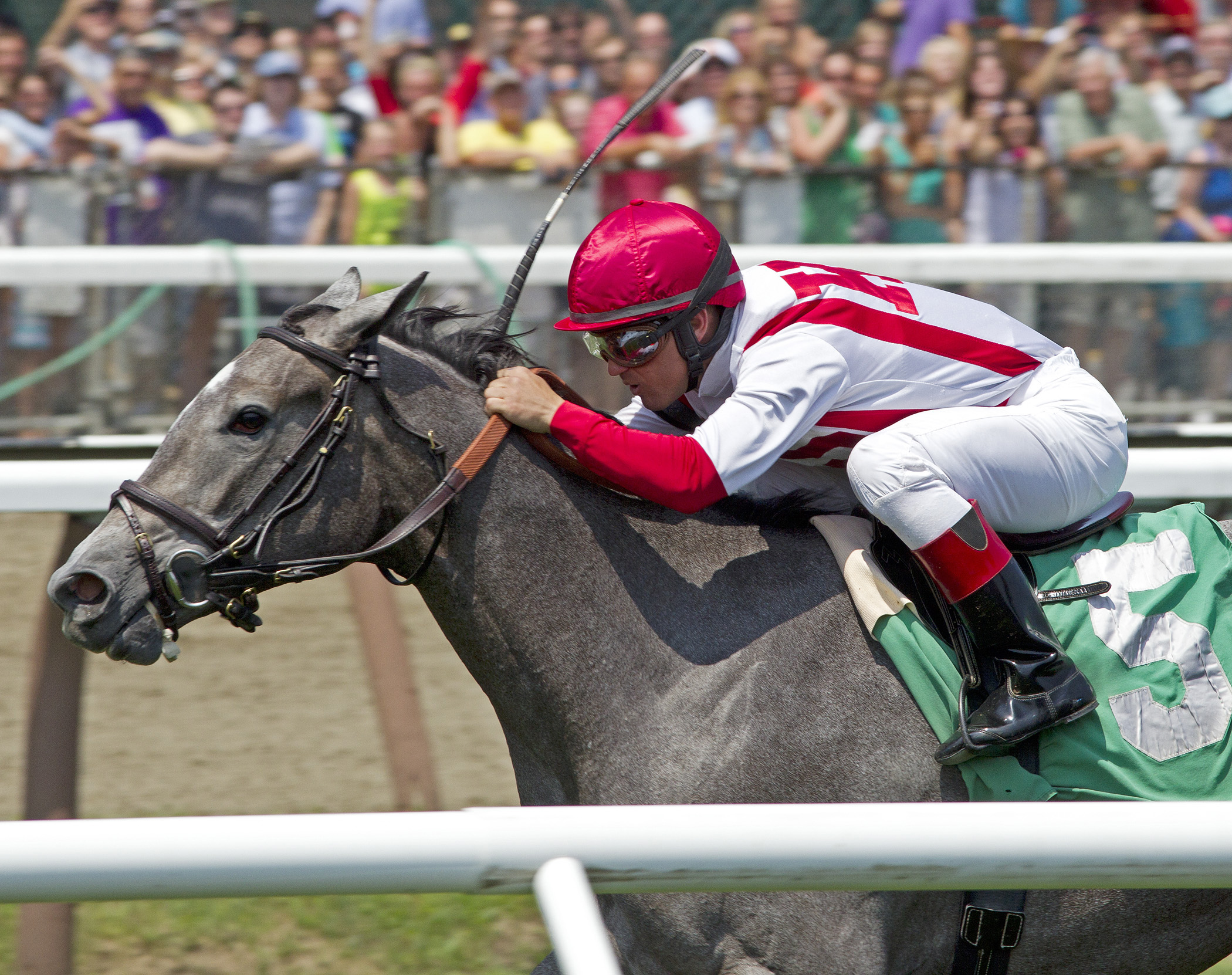 Ready to Act wins a maiden race