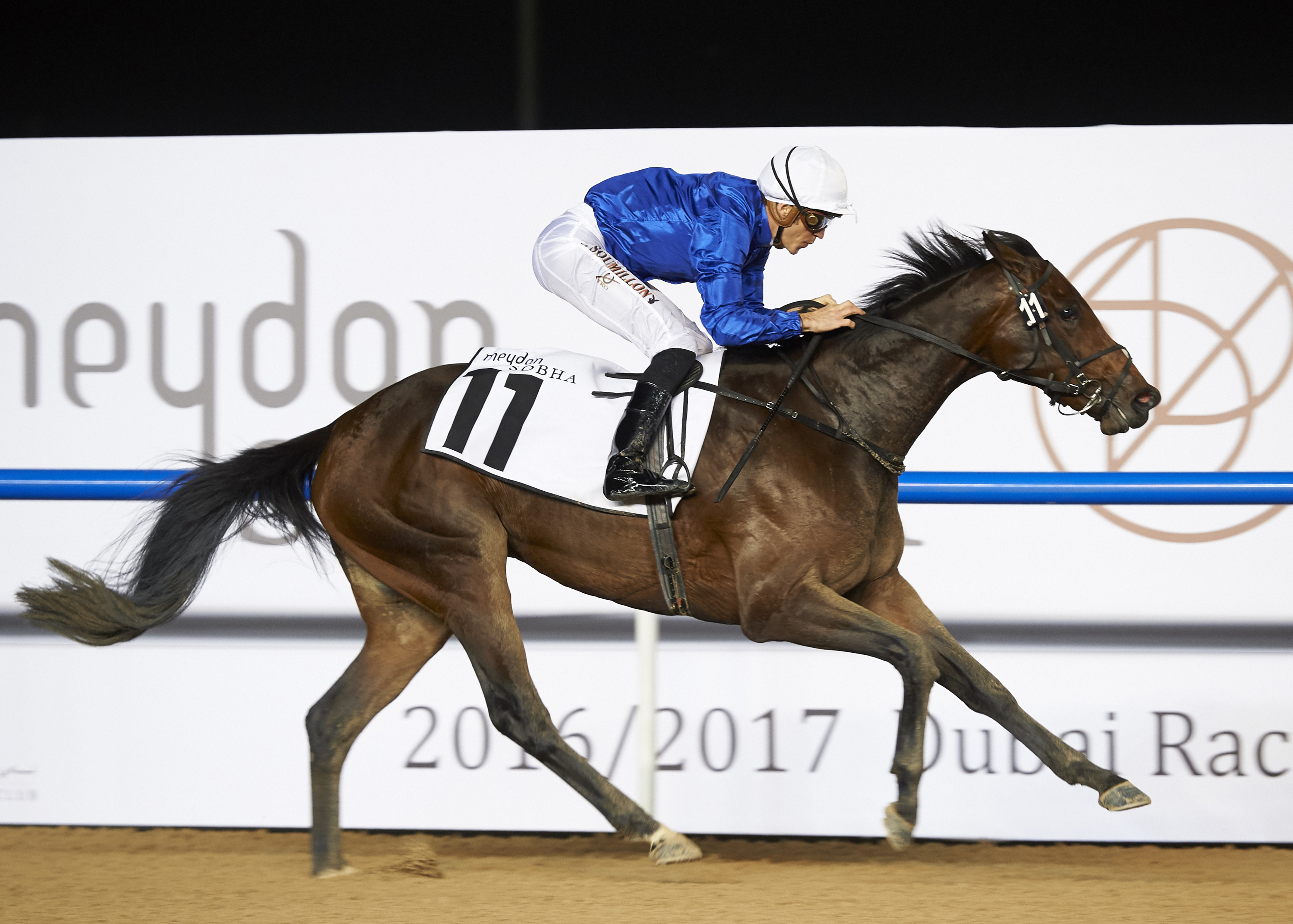 Really Special wins the UAE 1000 Guineas Trial