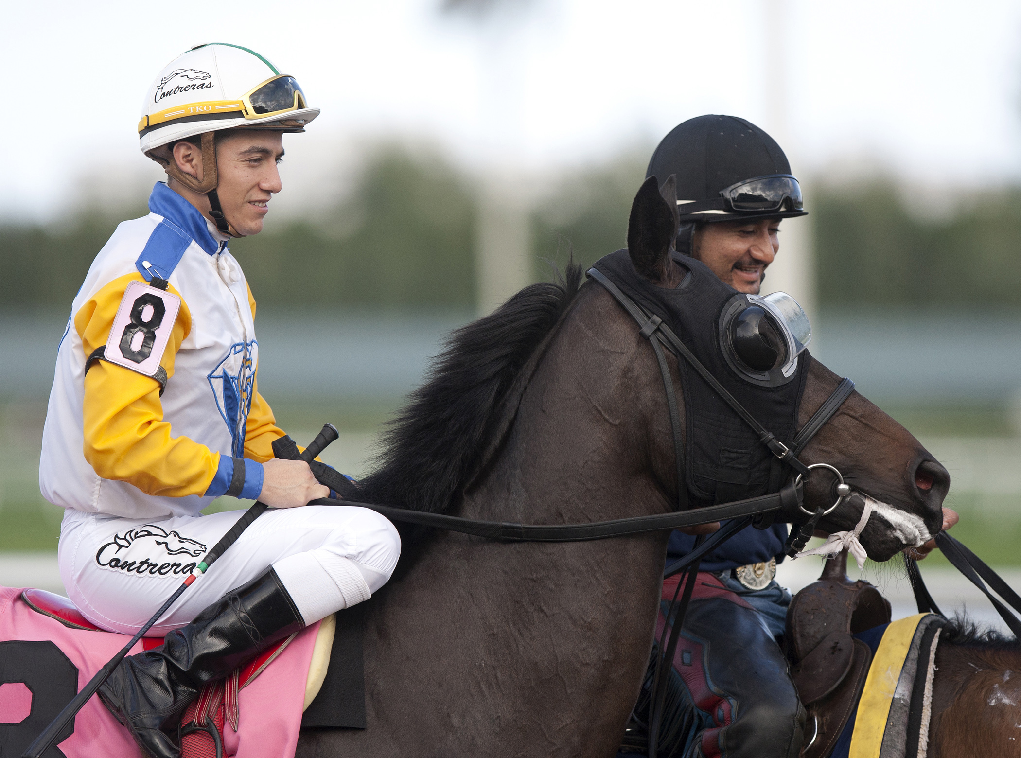 Luis Contreras aboard Recall Dynaformer