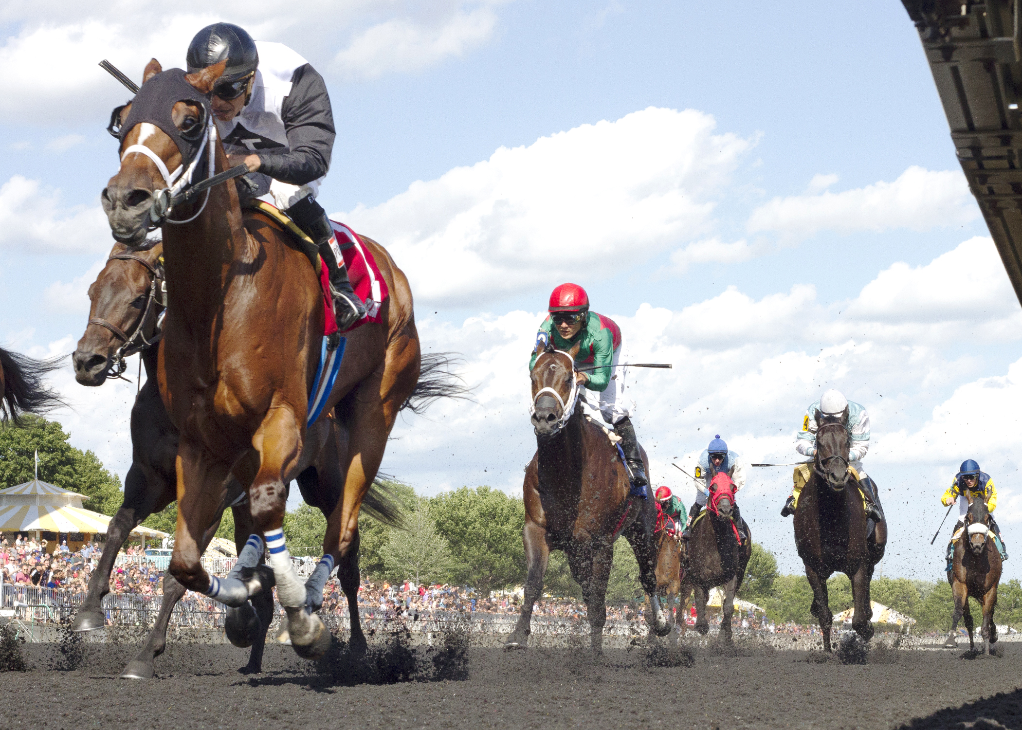 Recount wins the Addison Cammack Handicap