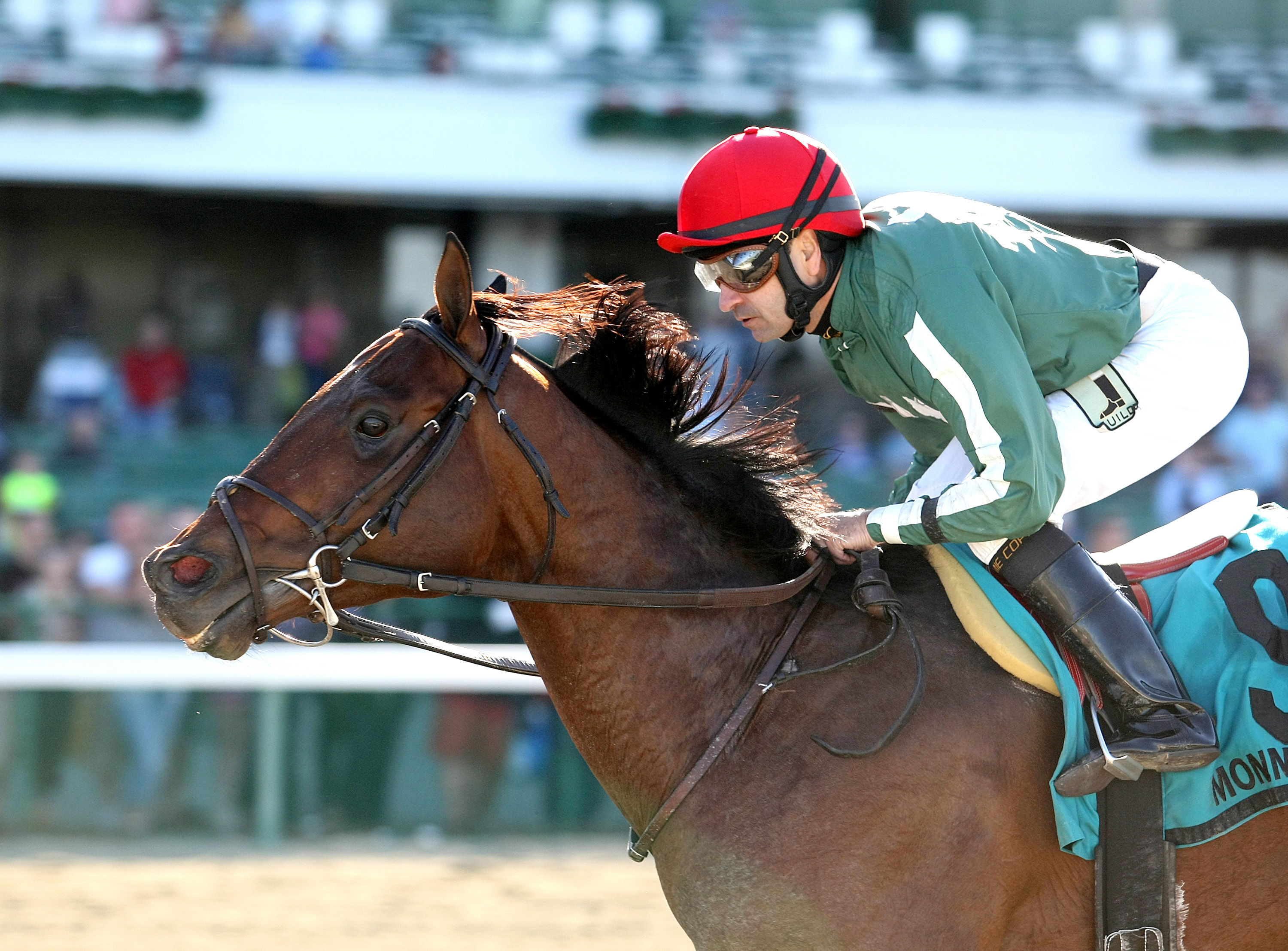 Red Vine wins the Majestic Light Stakes