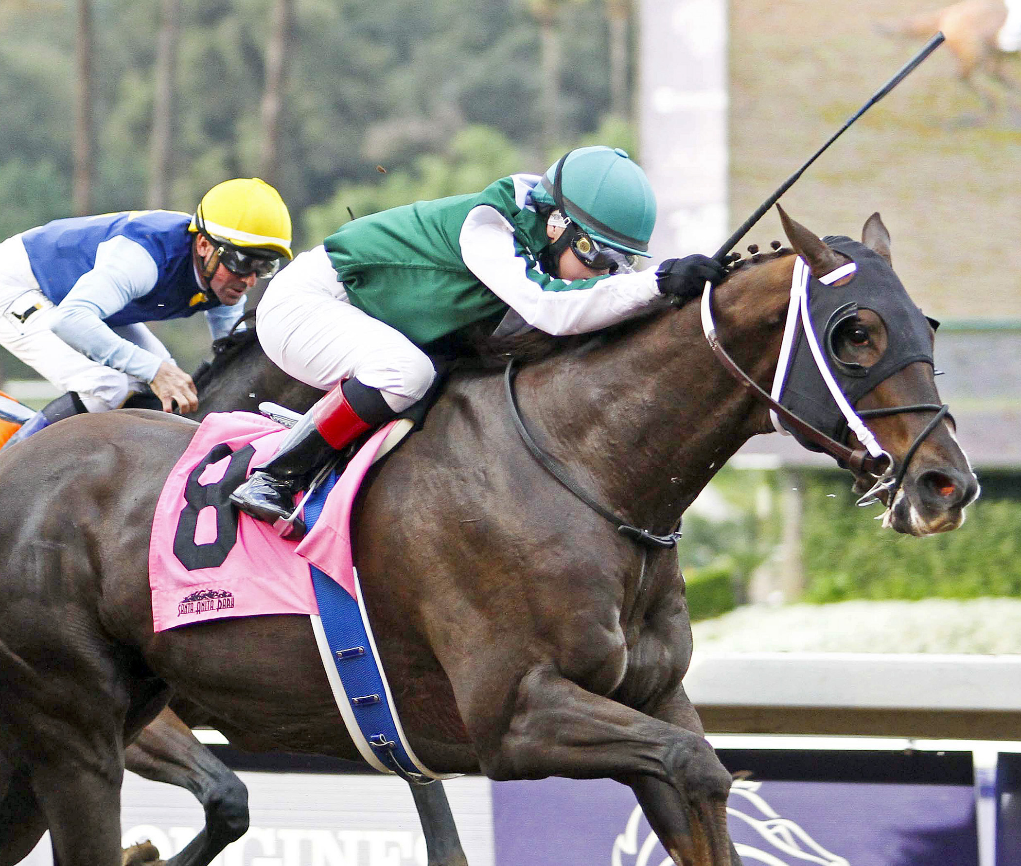 Regally Ready wins the Big Bear Stakes