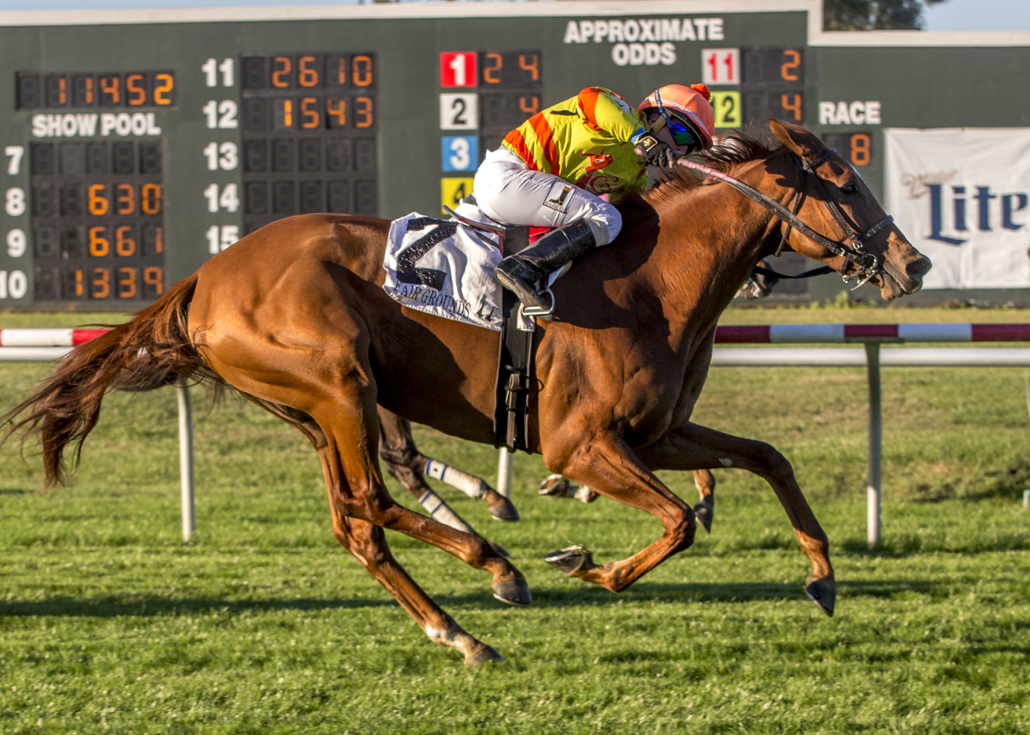 Remember Daisy wins 2018 Tom Benson Memorial