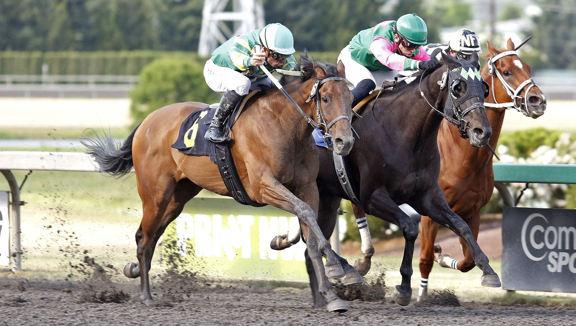 Remembertobreathe wins an allowance race on June 27, 2015