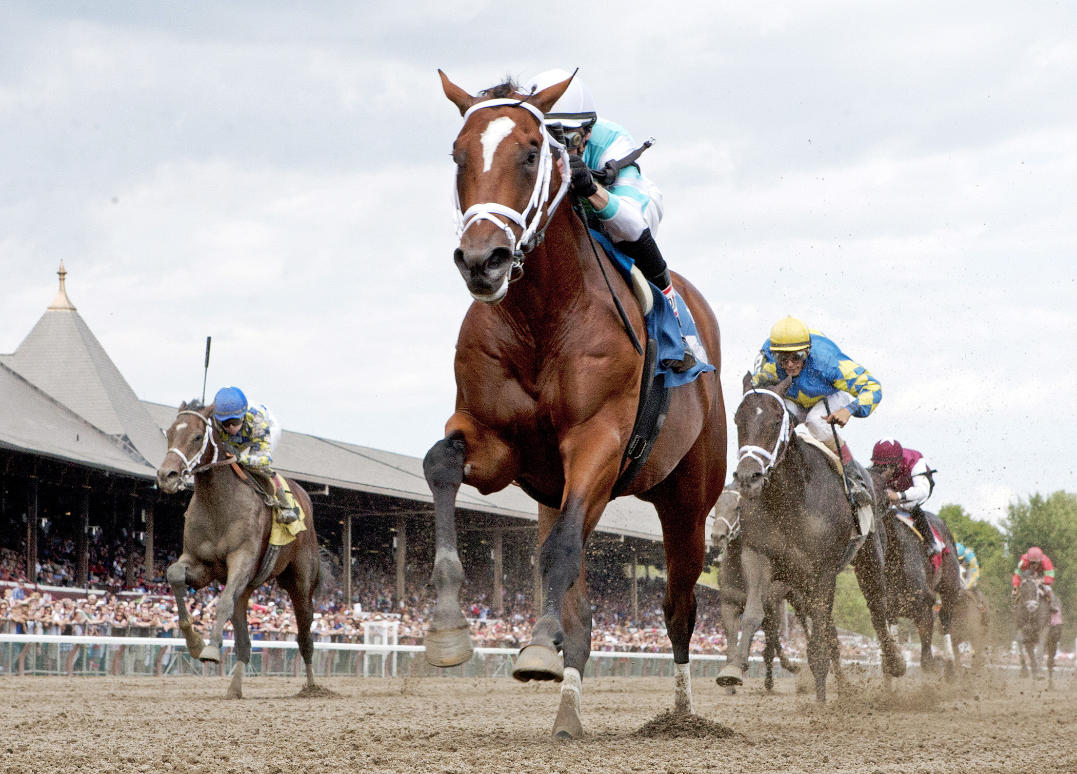 Requite wins a maiden race