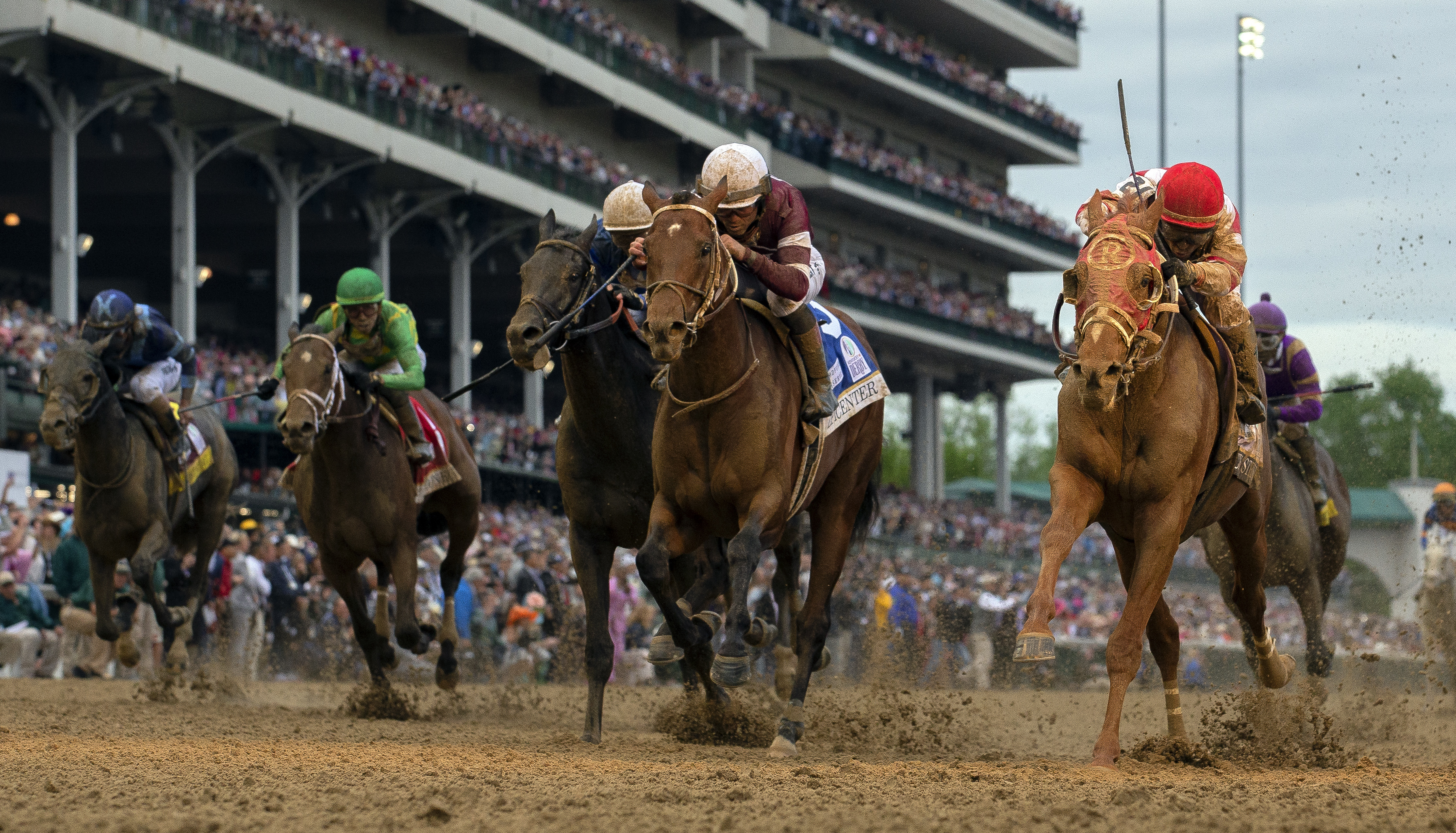 Rich Strike wins the 2022 Kentucky Derby.5-7-22