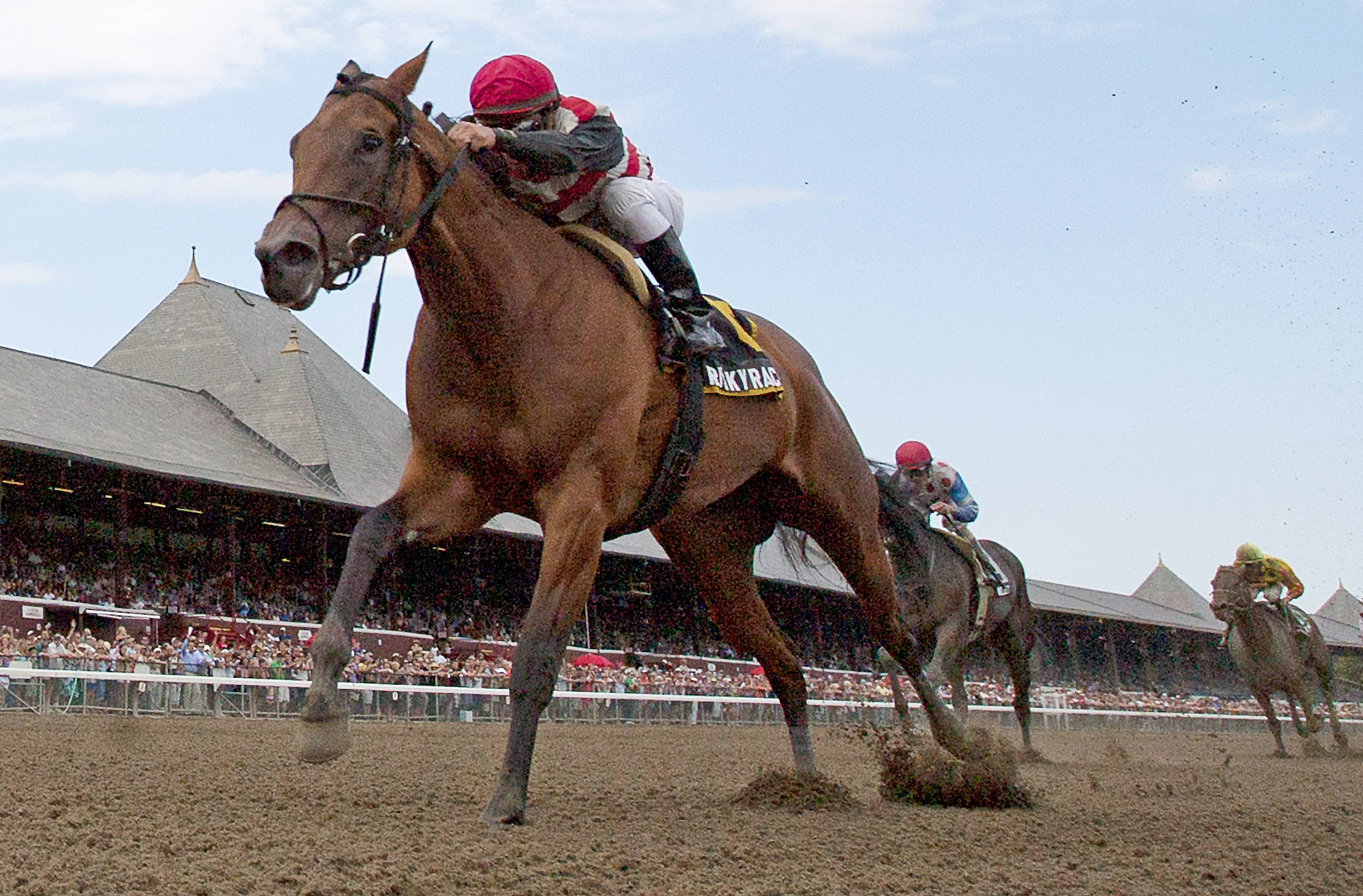 Risky Rachel wins the 2012 Union Avenue Stakes