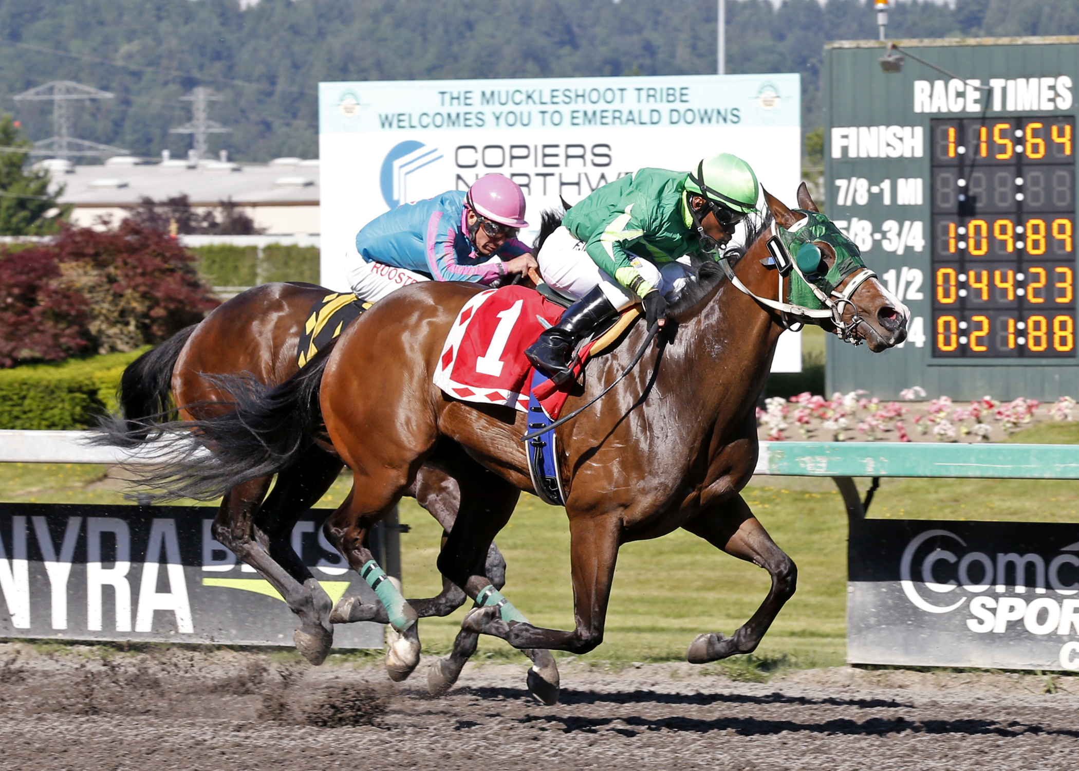 Risque's Legacy wins the Kent Stakes