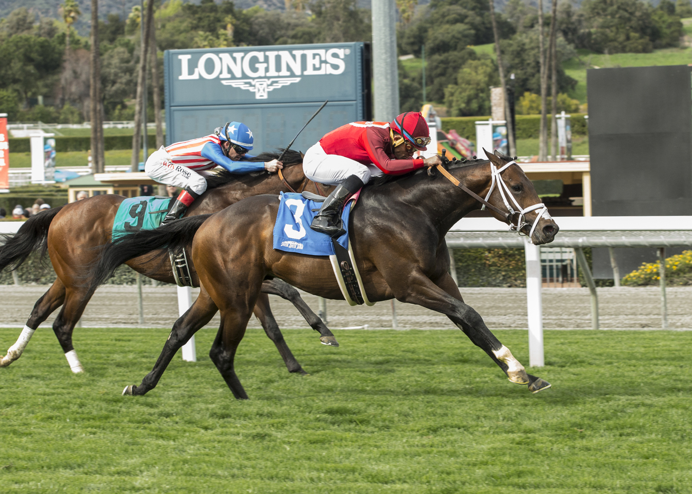 River Boyne wins 2018 Pasadena Stakes