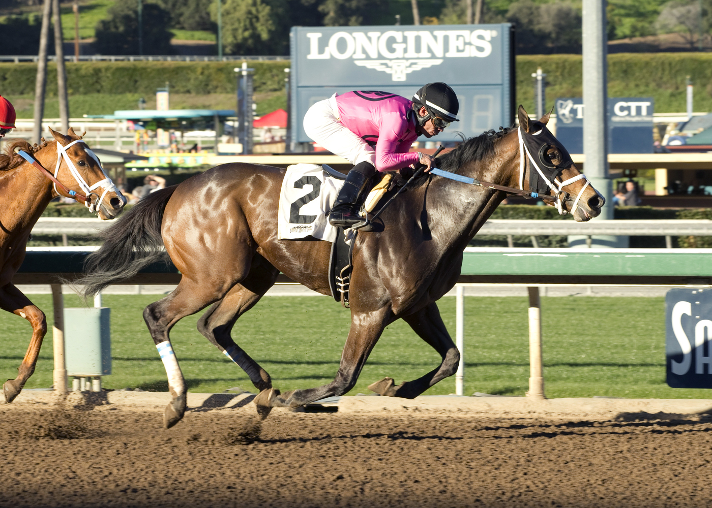 River Echo wins an allowance race on Jan. 28