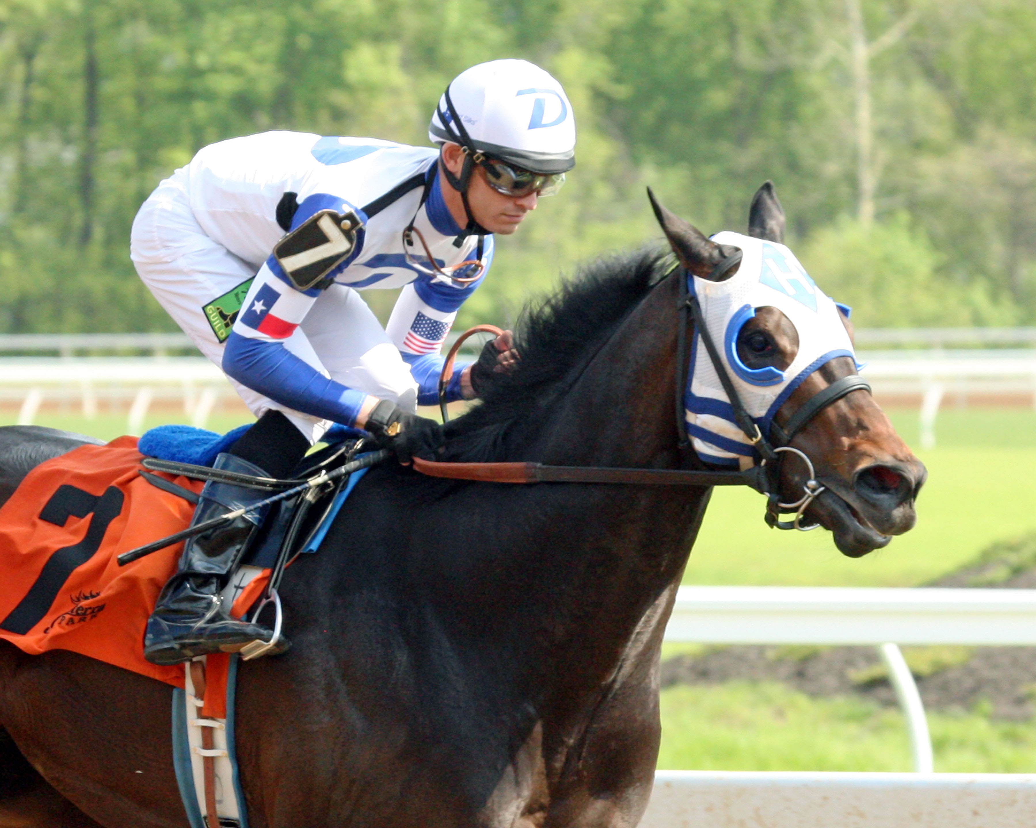 Rivers Run Deep wins the Edward Babst & Albert Palacios Memorial Handicap