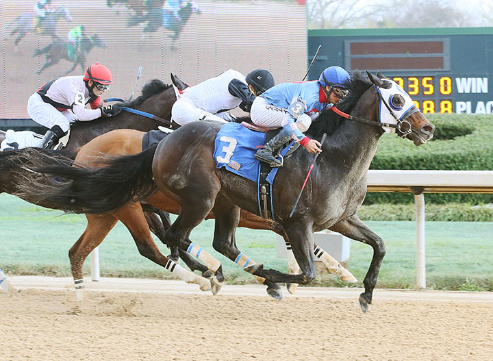 Rivers Run Deep wins an Oaklawn Park allowance on 3.10.18