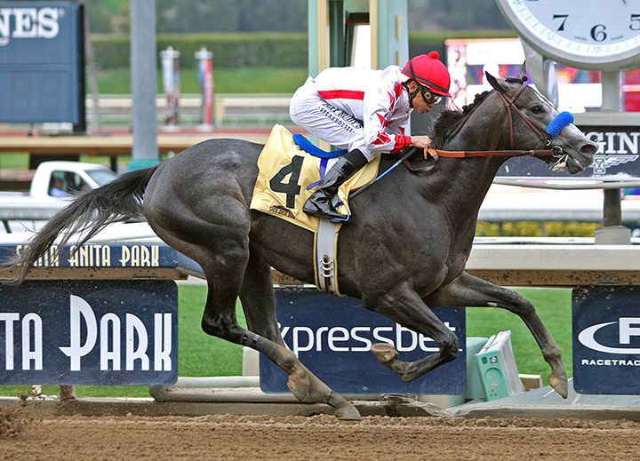 Roadster wins a March 1 allowance