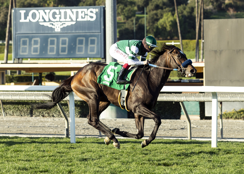 Rock Your World wins Pasadena 2-27-2021