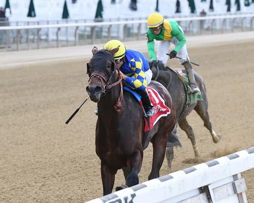 Rockefeller wins the 2021 Nashua Stakes at Aqueduct Racetrack