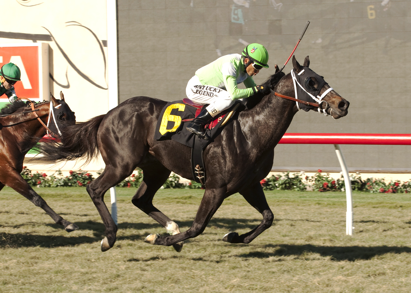 Rocket Heat wins an optional claiming race on Nov. 21
