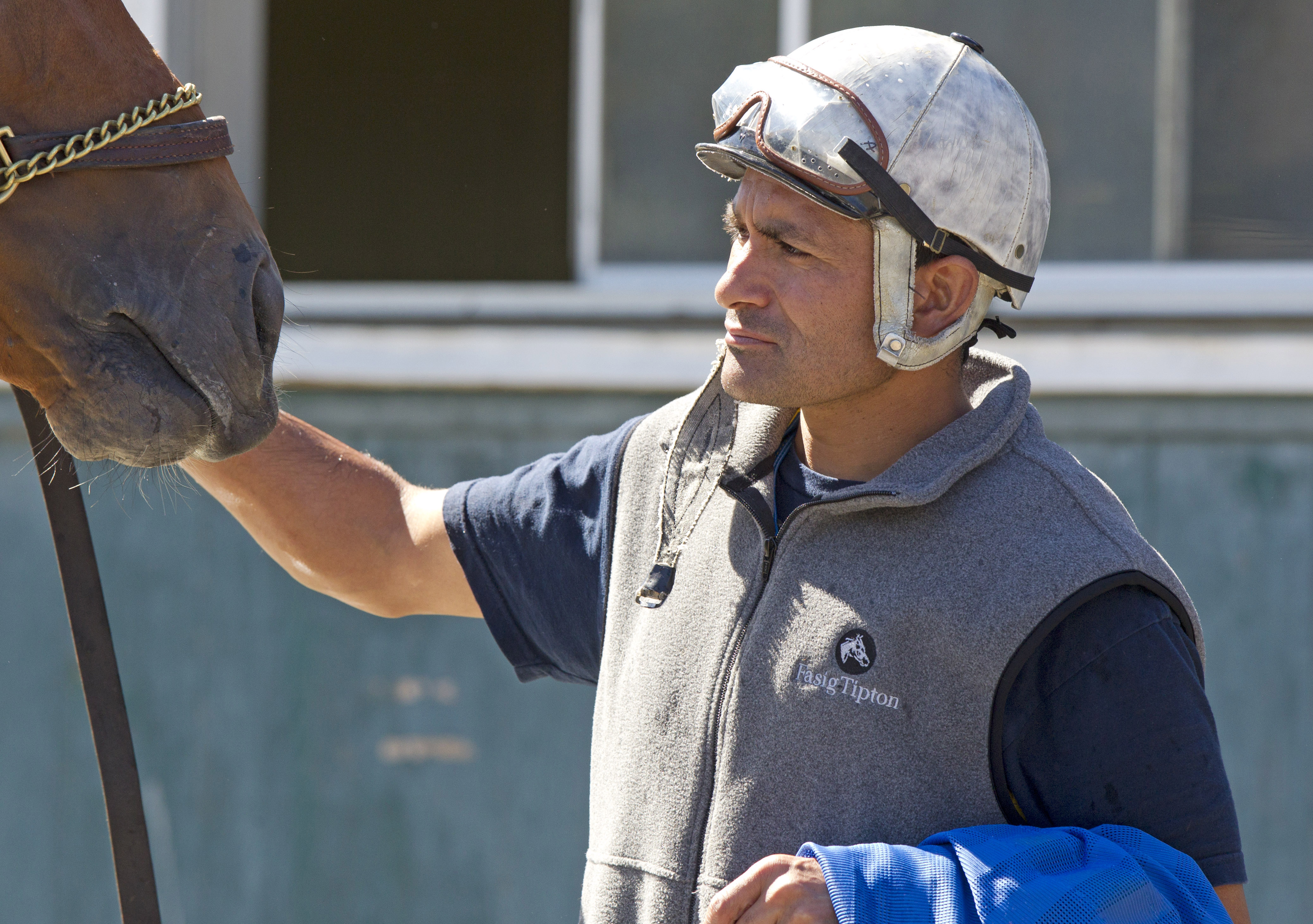 Trainer Rudy Rodriguez