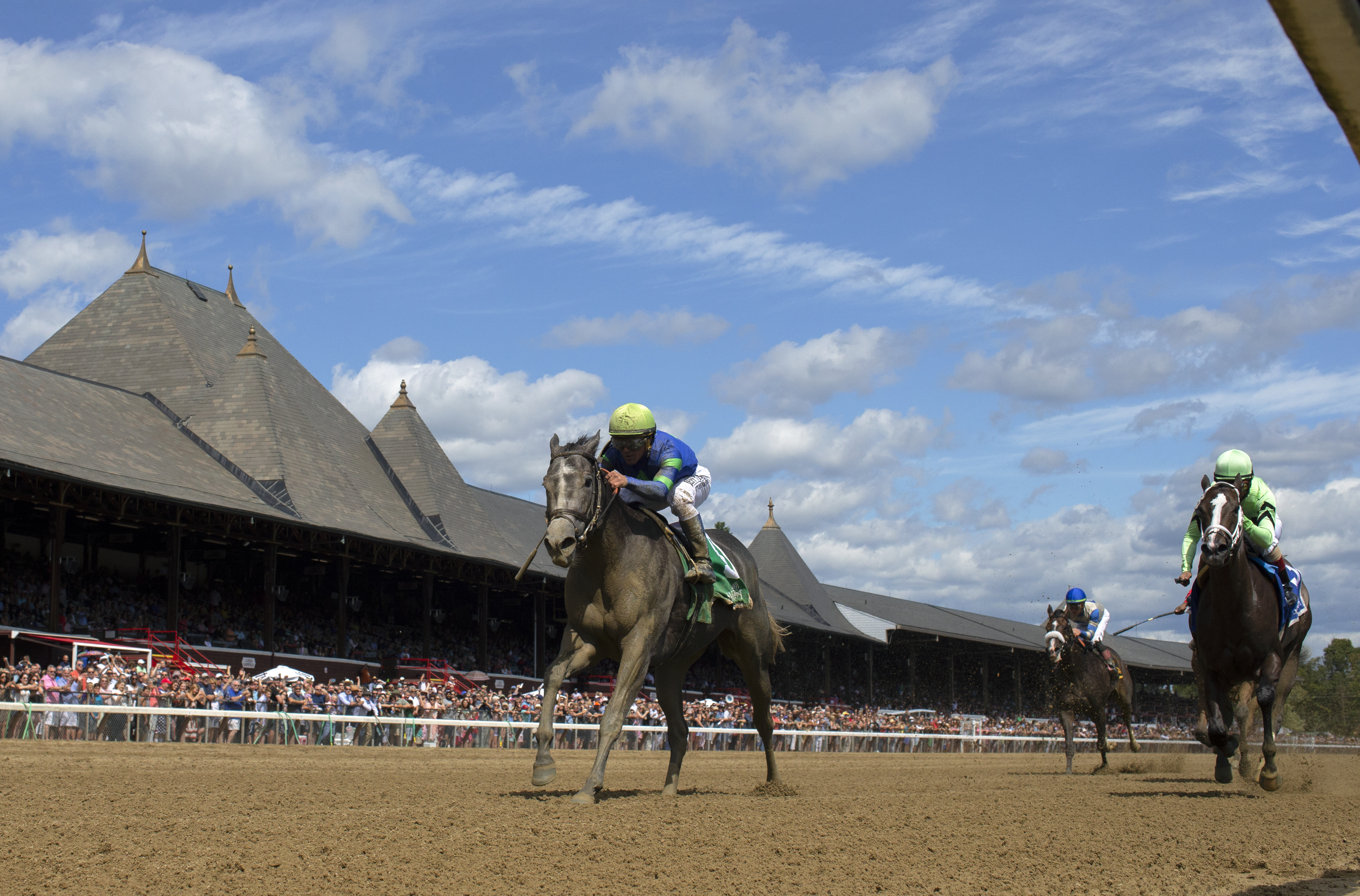 Royal Charlotte wins the 2019 Prioress Stakes
