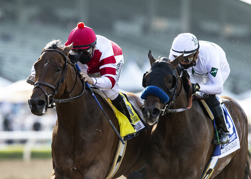 Royal Ship (left) wins Californian 4-17-2021