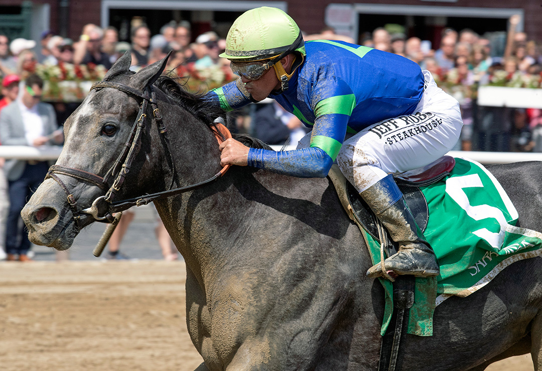 Royal Charlotte wins the 2019 Prioress Stakes at Saratoga