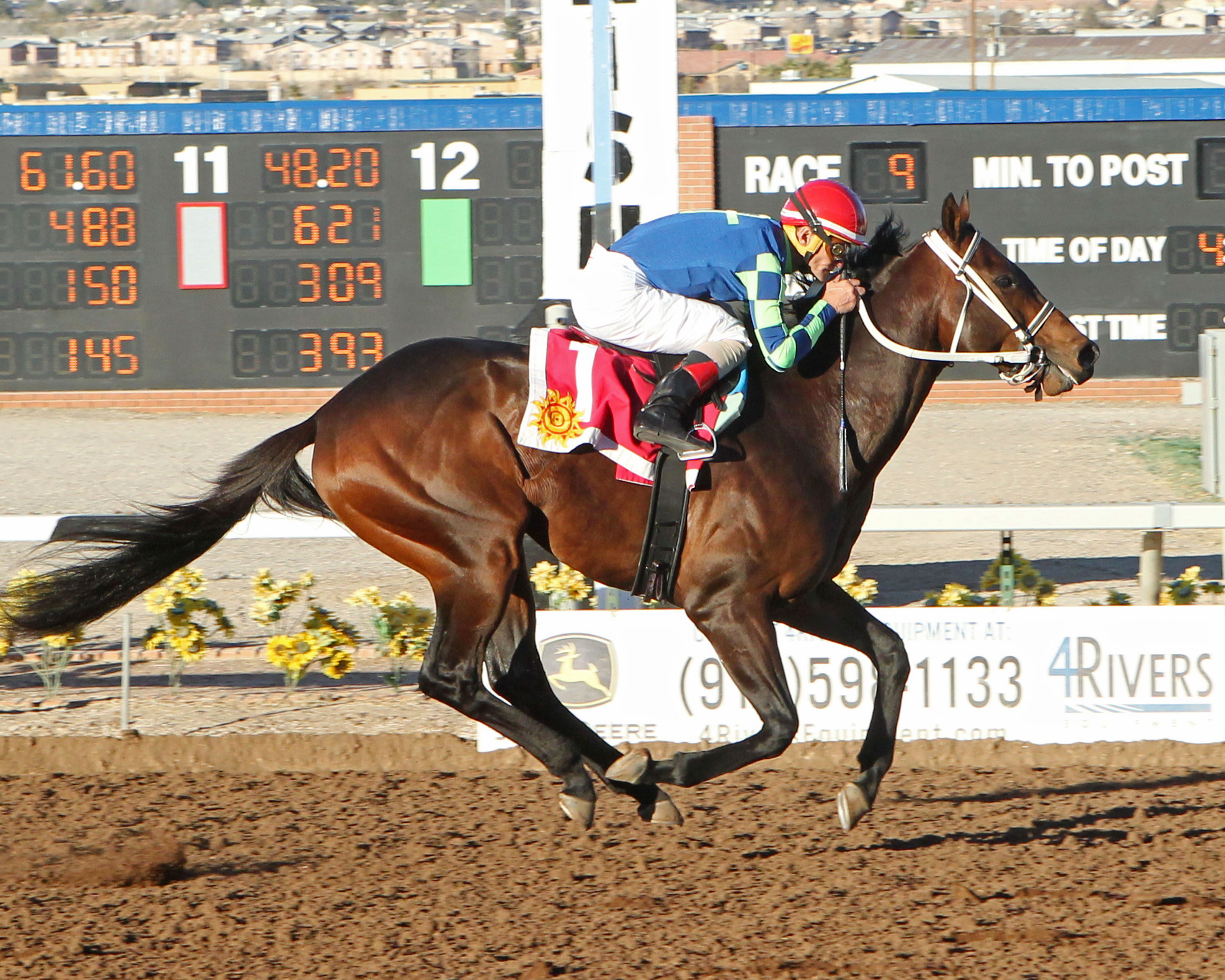 Runaway Ghost wins the 2018 Riley Allison