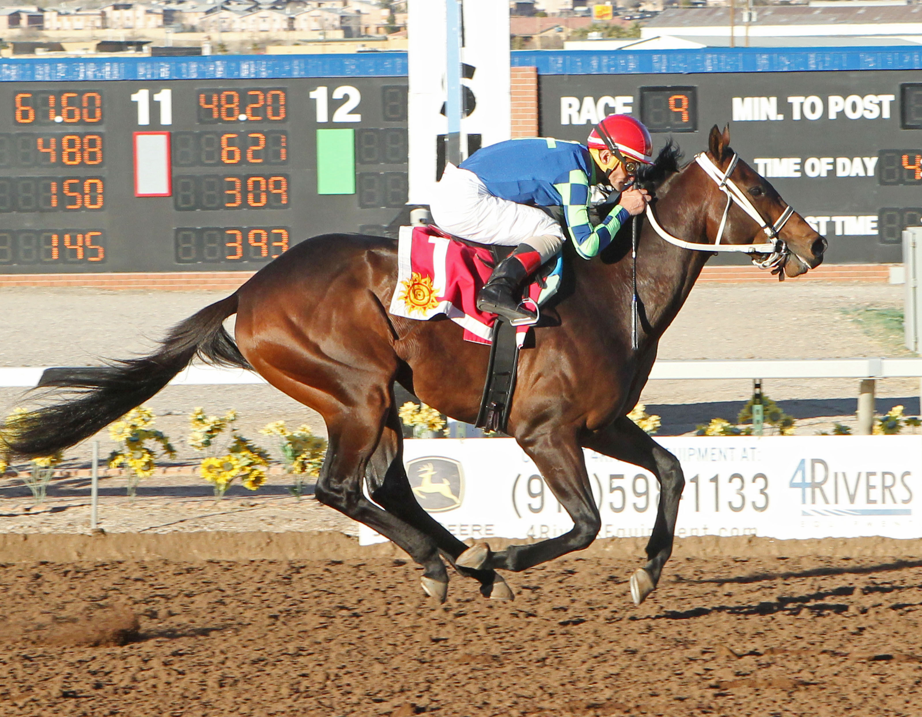 Runaway Ghost wins the 2018 Riley Allison