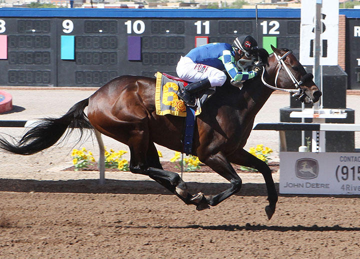 Runaway Ghost wins the 2019 Sunland Park Handicap