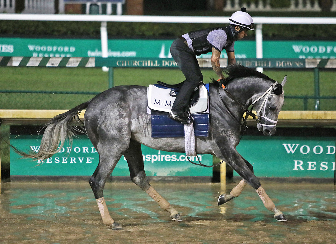 Rushie at Churchill Downs on Sept. 3