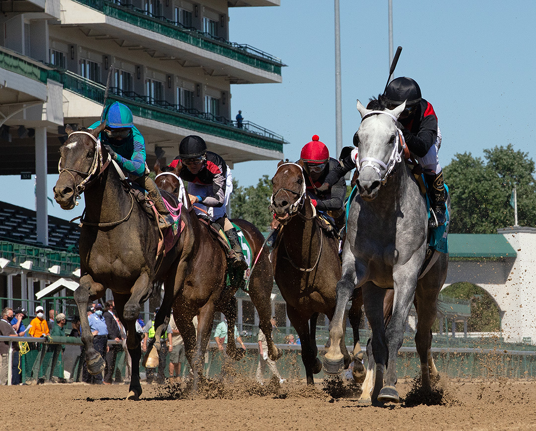 Rushie wins the 2020 Pat Day Mile at Churchill Downs