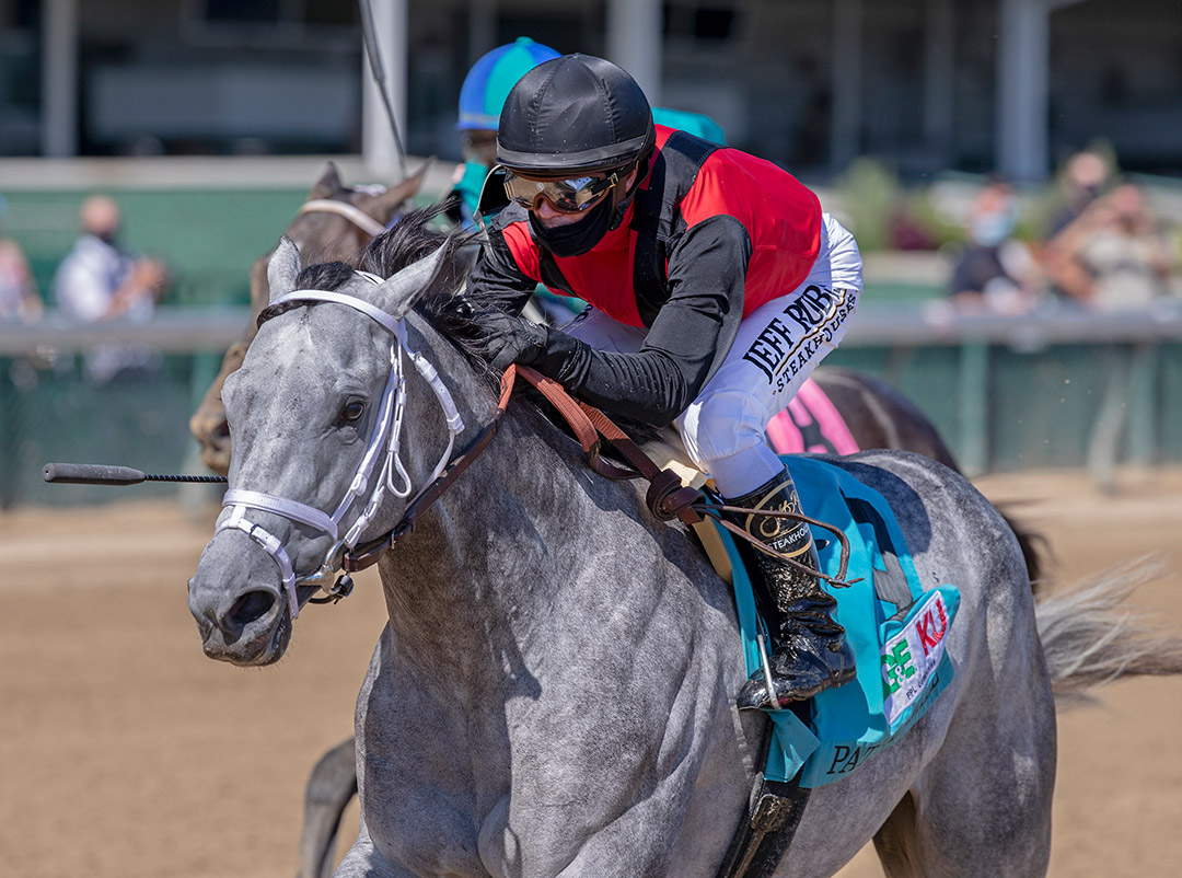 Rushie wins the 2020 Pat Day Mile at Churchill Downs