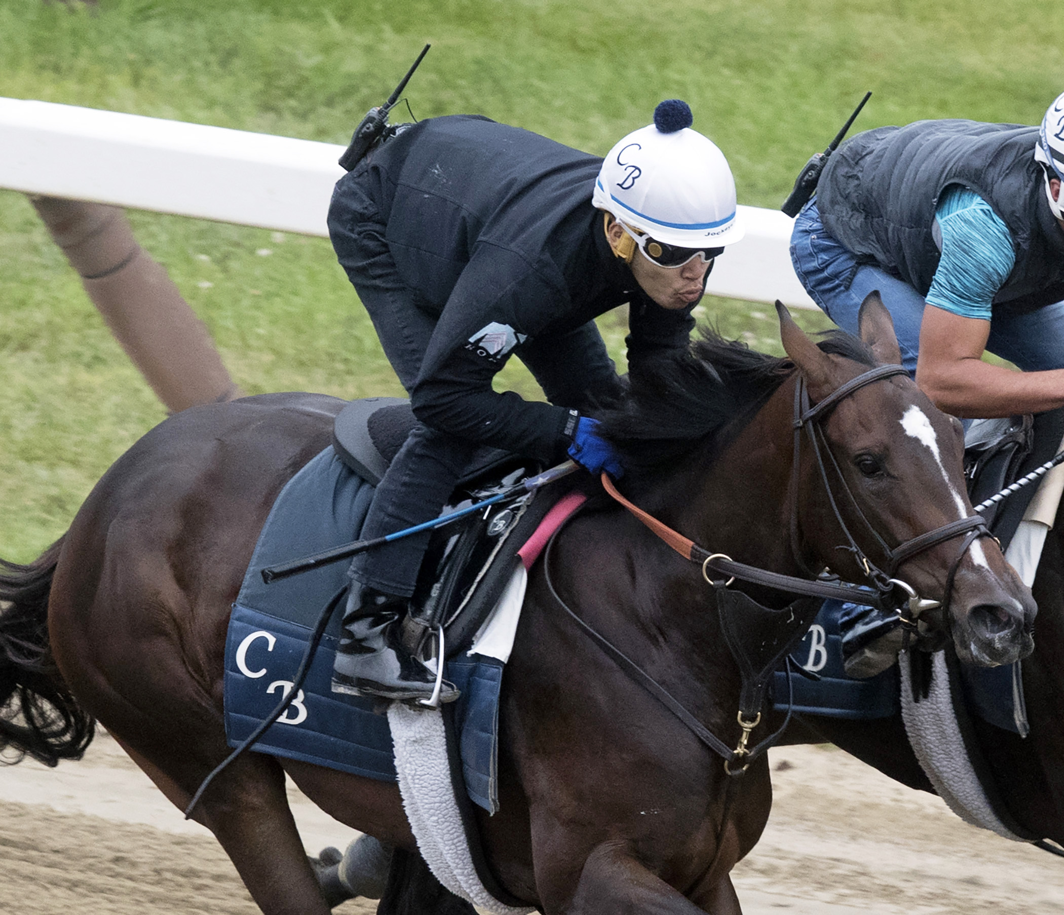 Rushing Fall trains at Saratoga on Sept. 5
