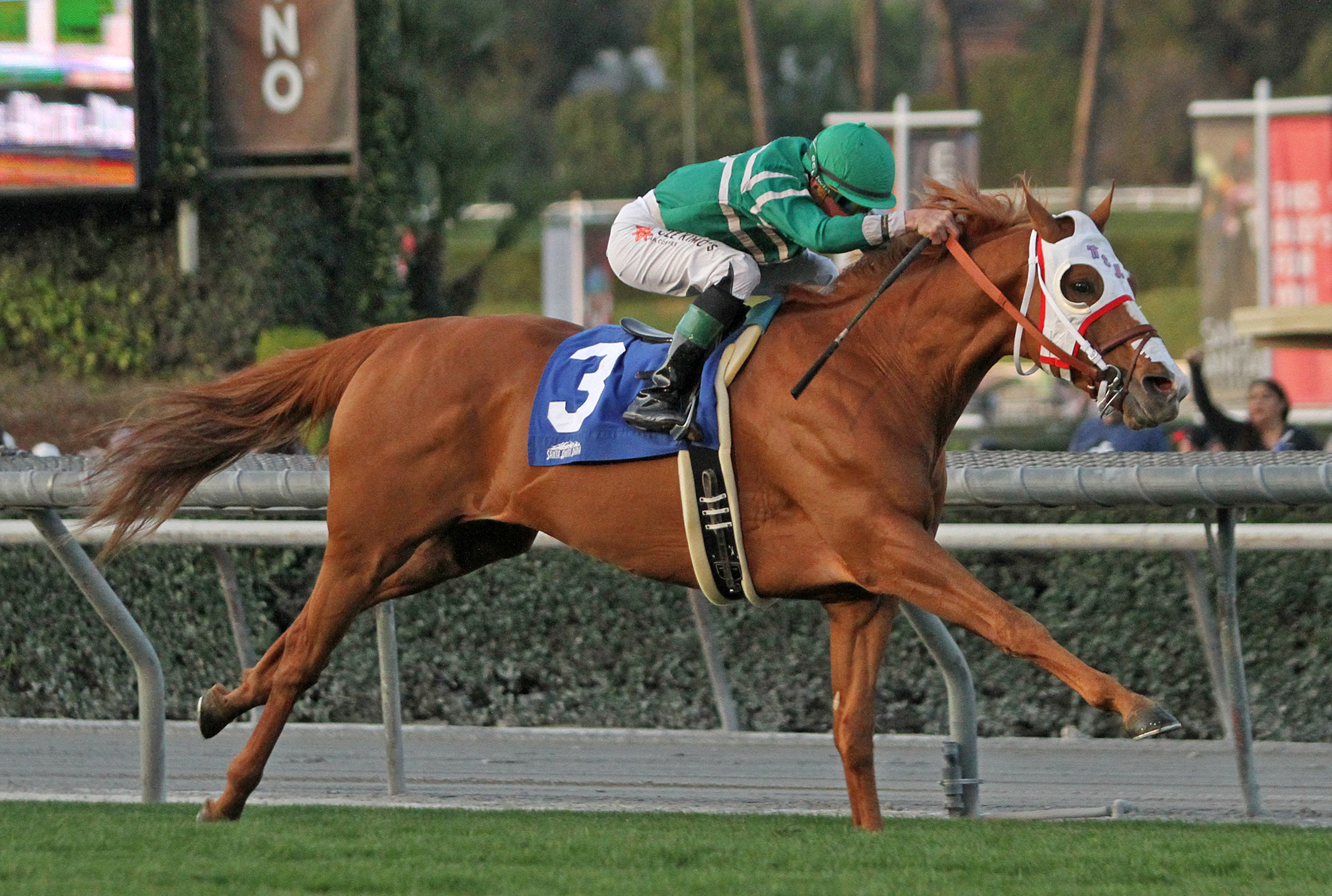 Rye wins the 2019 Unusual Heat Turf Classic