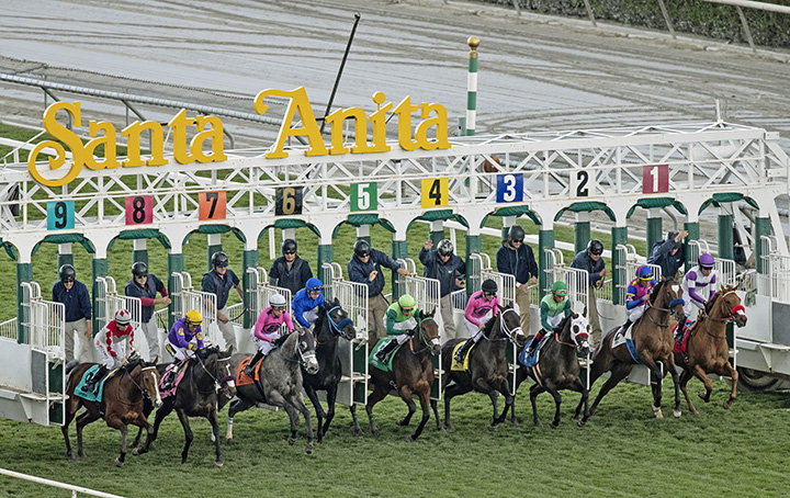 California Cup start at Santa Anita