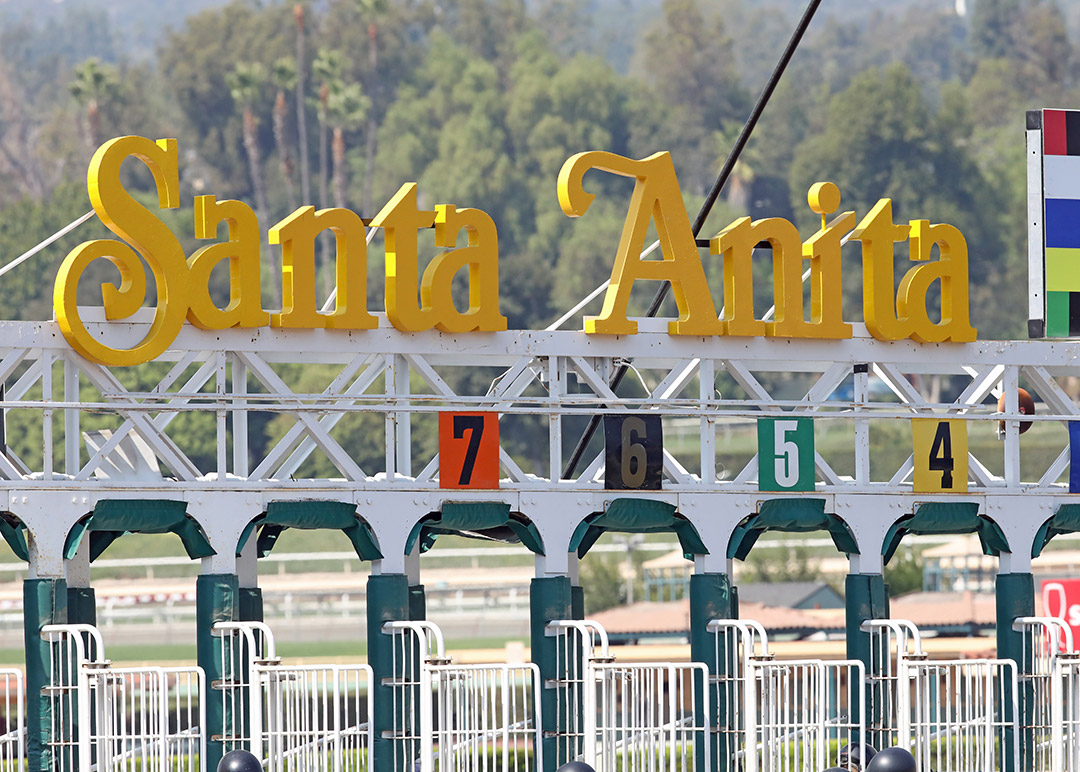 Santa Anita starting gate
