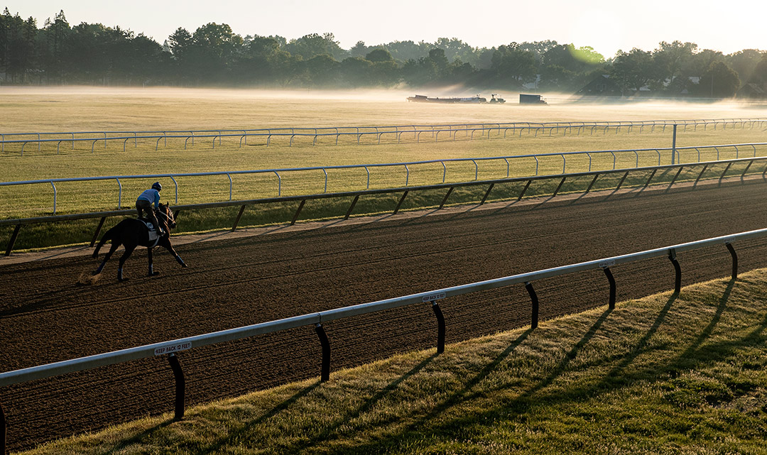 Oklahoma training track at Saratoga Race Course