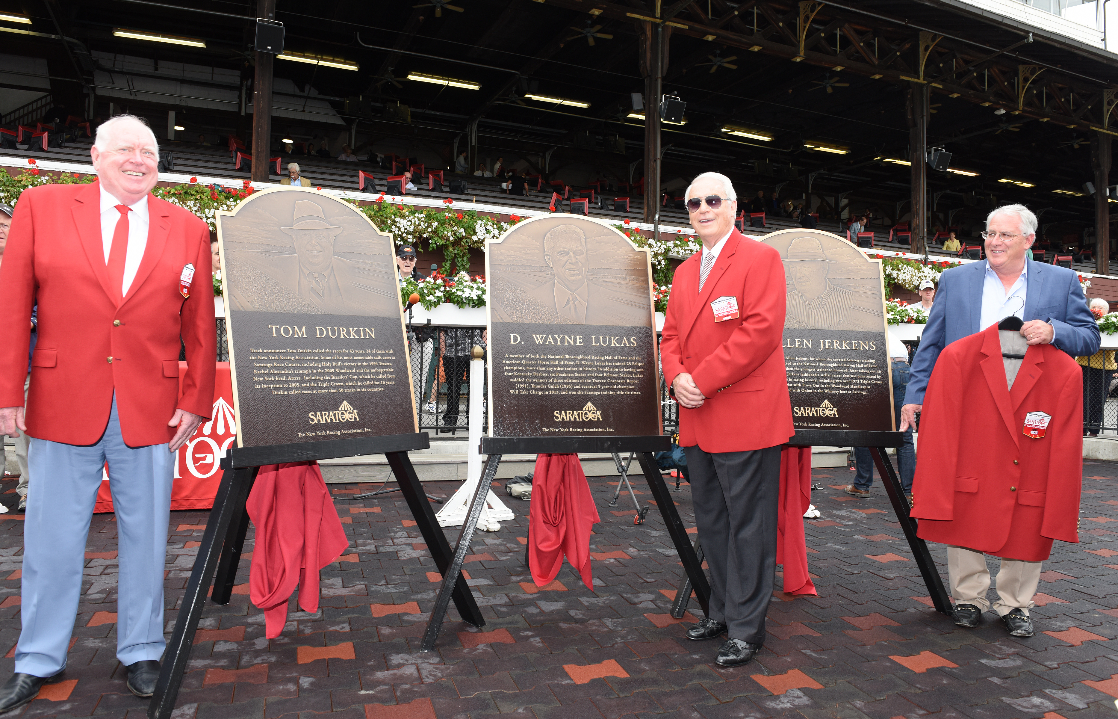 Red Jacket ceremony at Saratoga