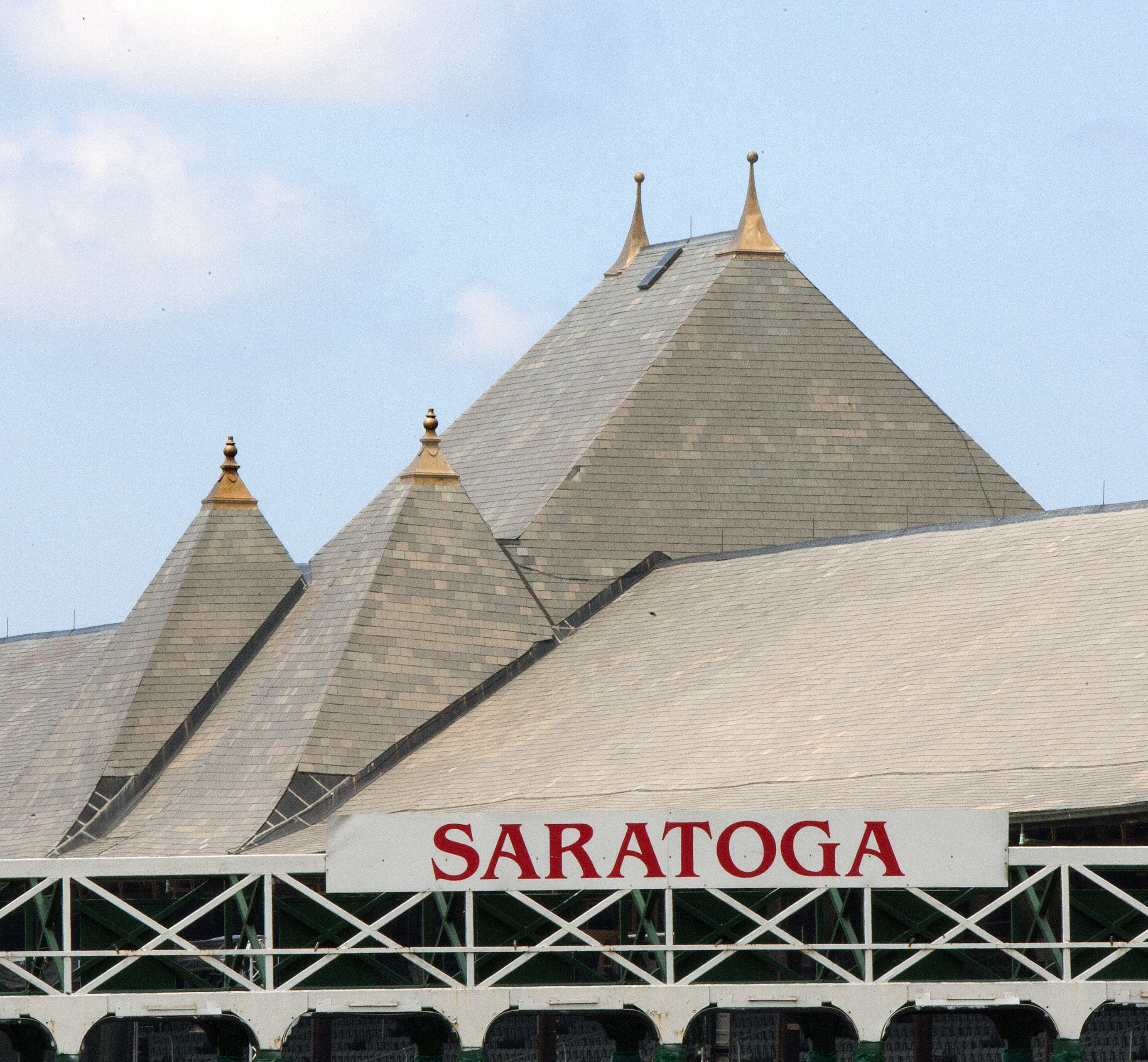 Saratoga Race Course spires