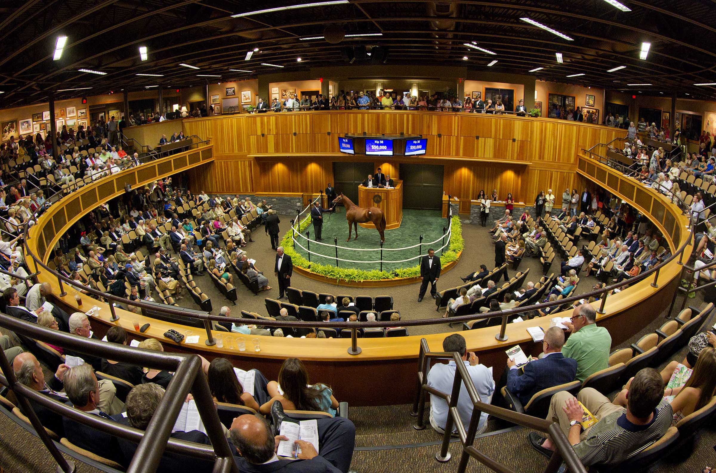 Fasig-Tipton Saratoga sale overall