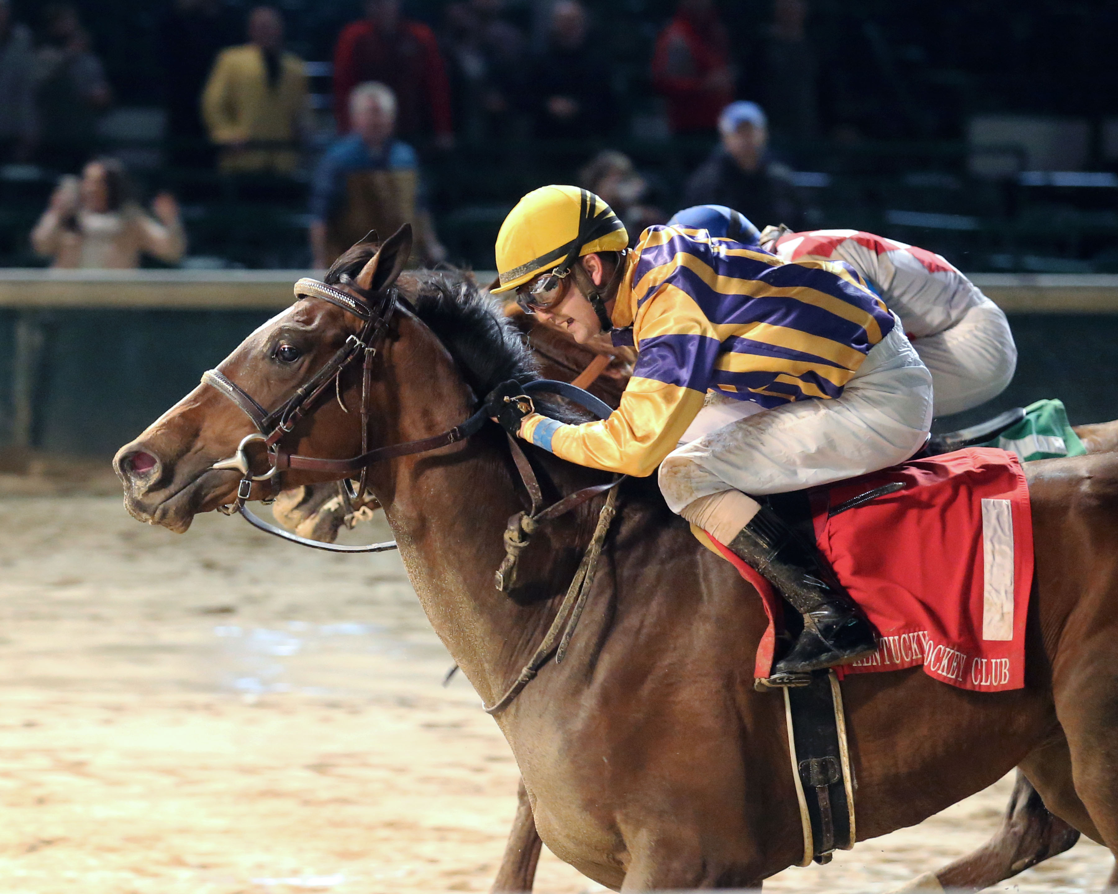 Signalman wins 2018 Kentucky Jockey Club