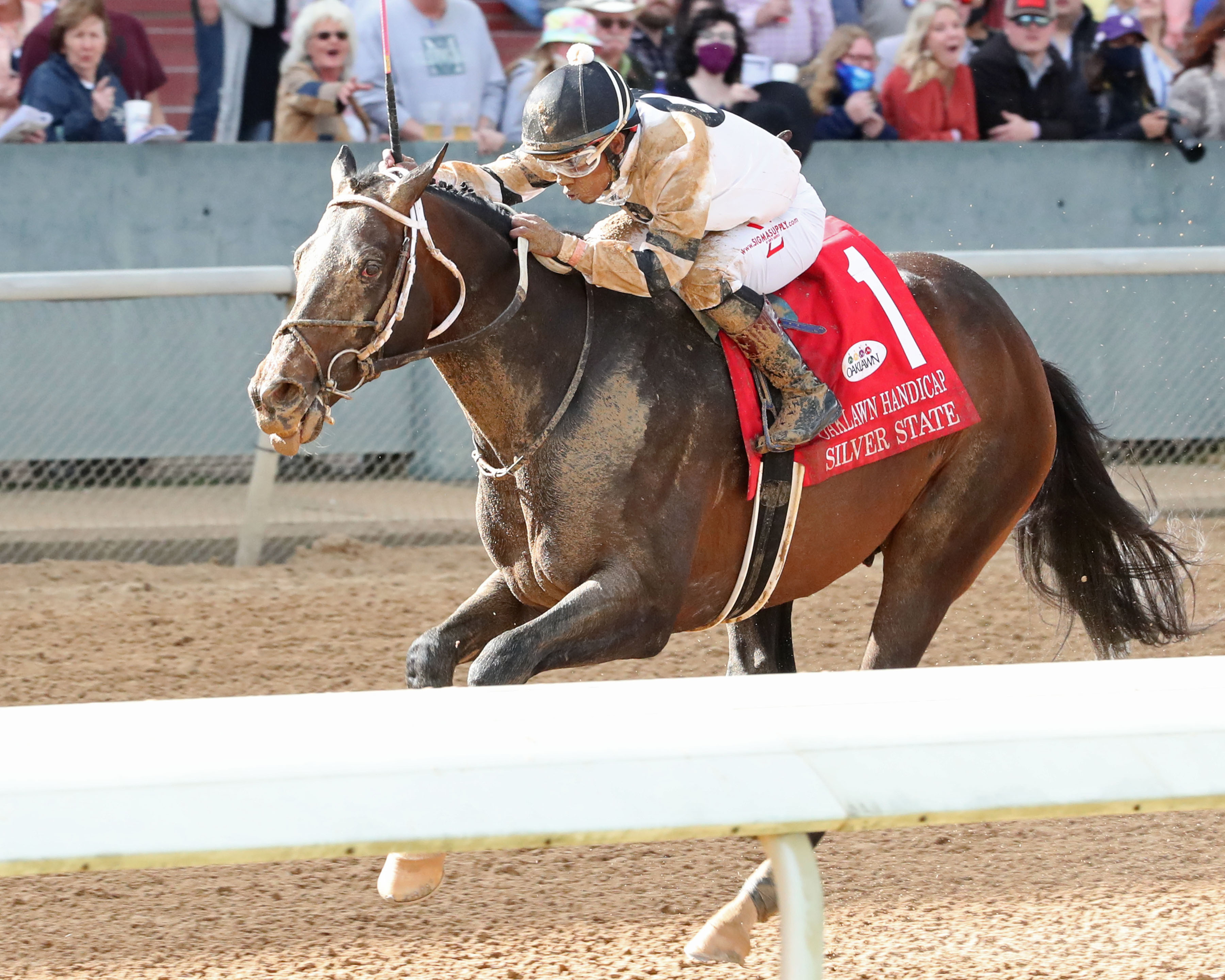 Silver State wins Oaklawn Handicap 4-17-2021